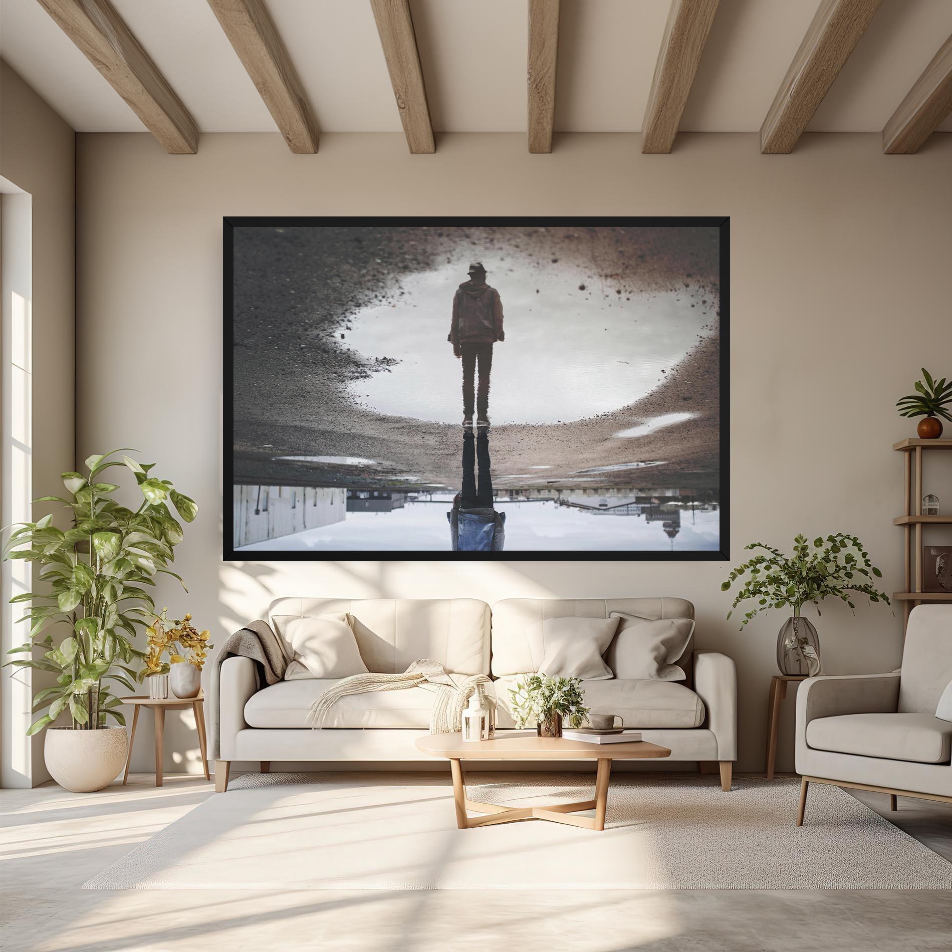 Tablou Canvas Water Refraction mockup 6