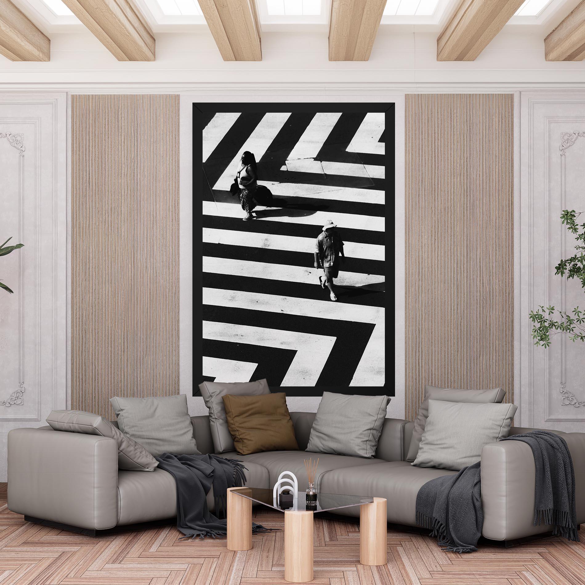 Tablou Canvas Walking On Lines mockup 6