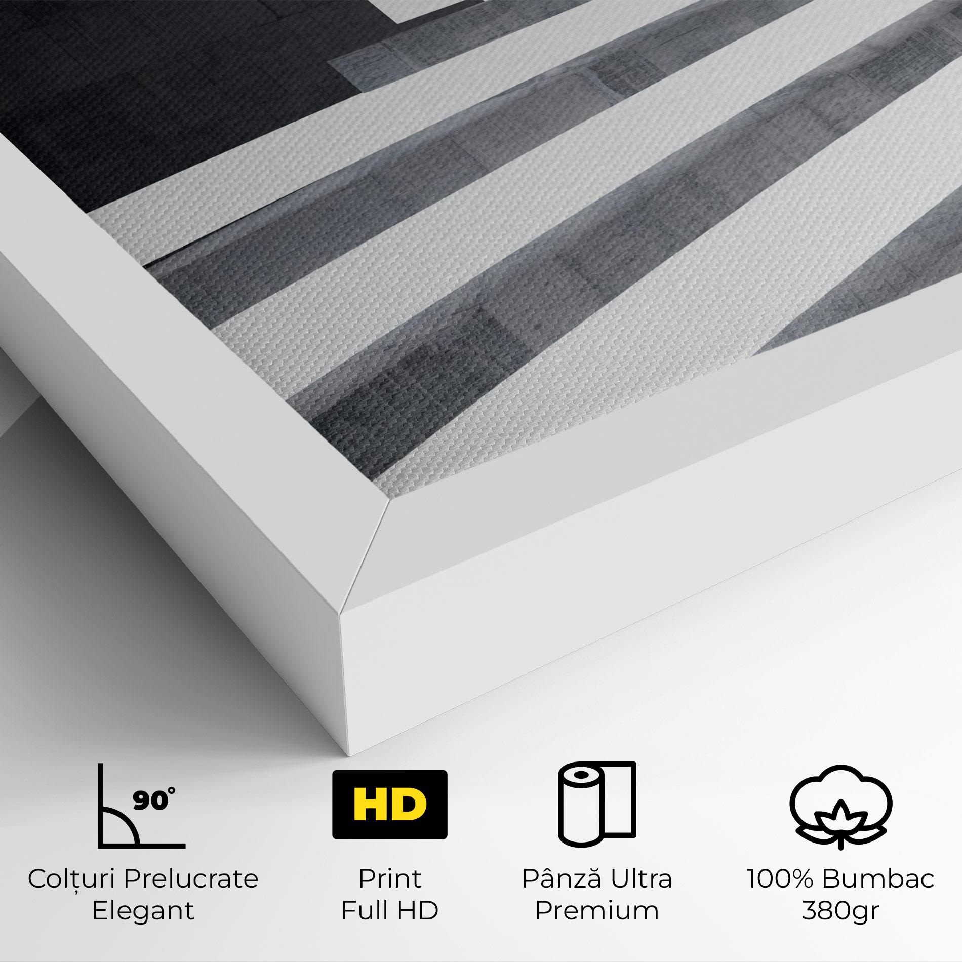 Tablou Canvas Concrete Room mockup 4