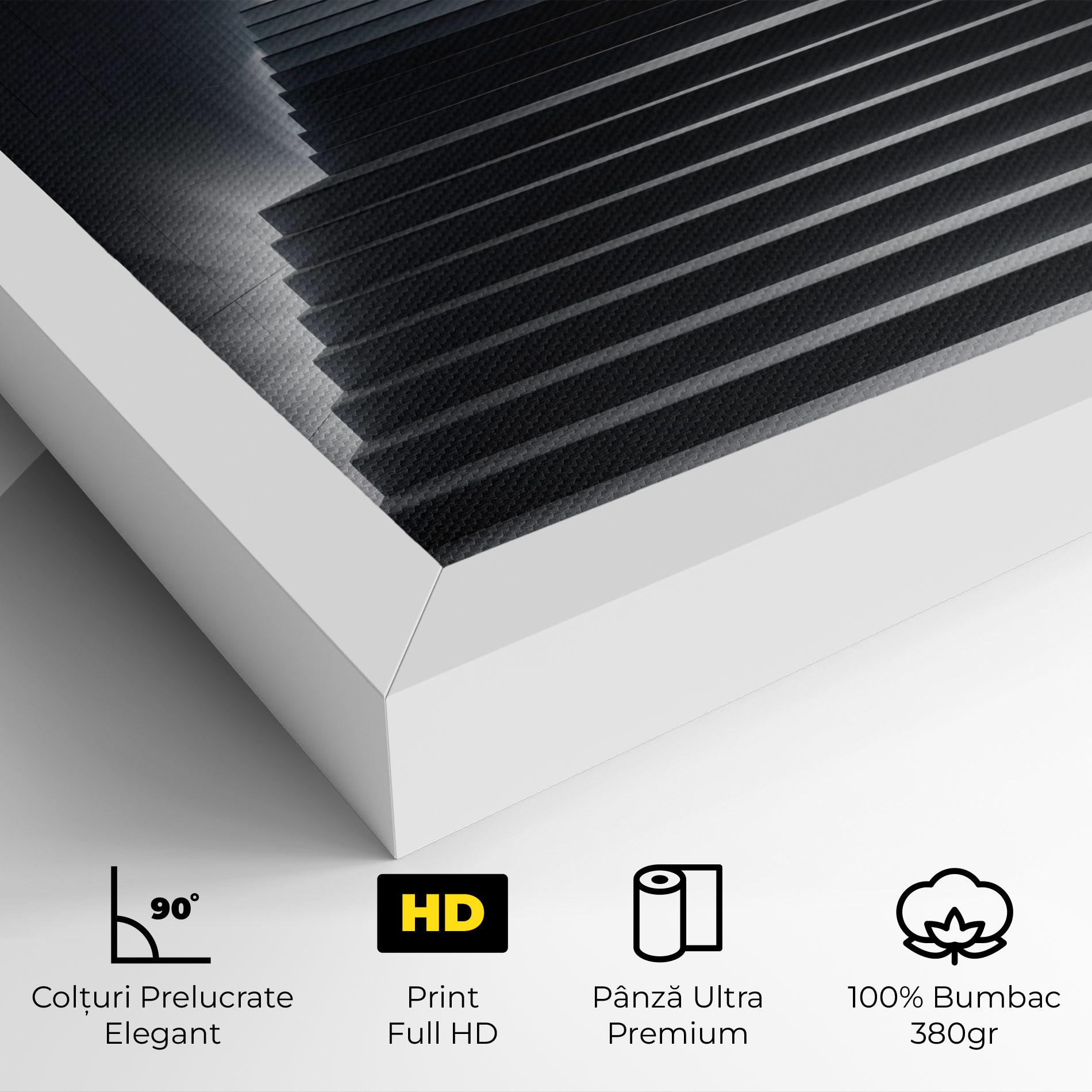 Tablou Canvas Dark Stairs mockup 4