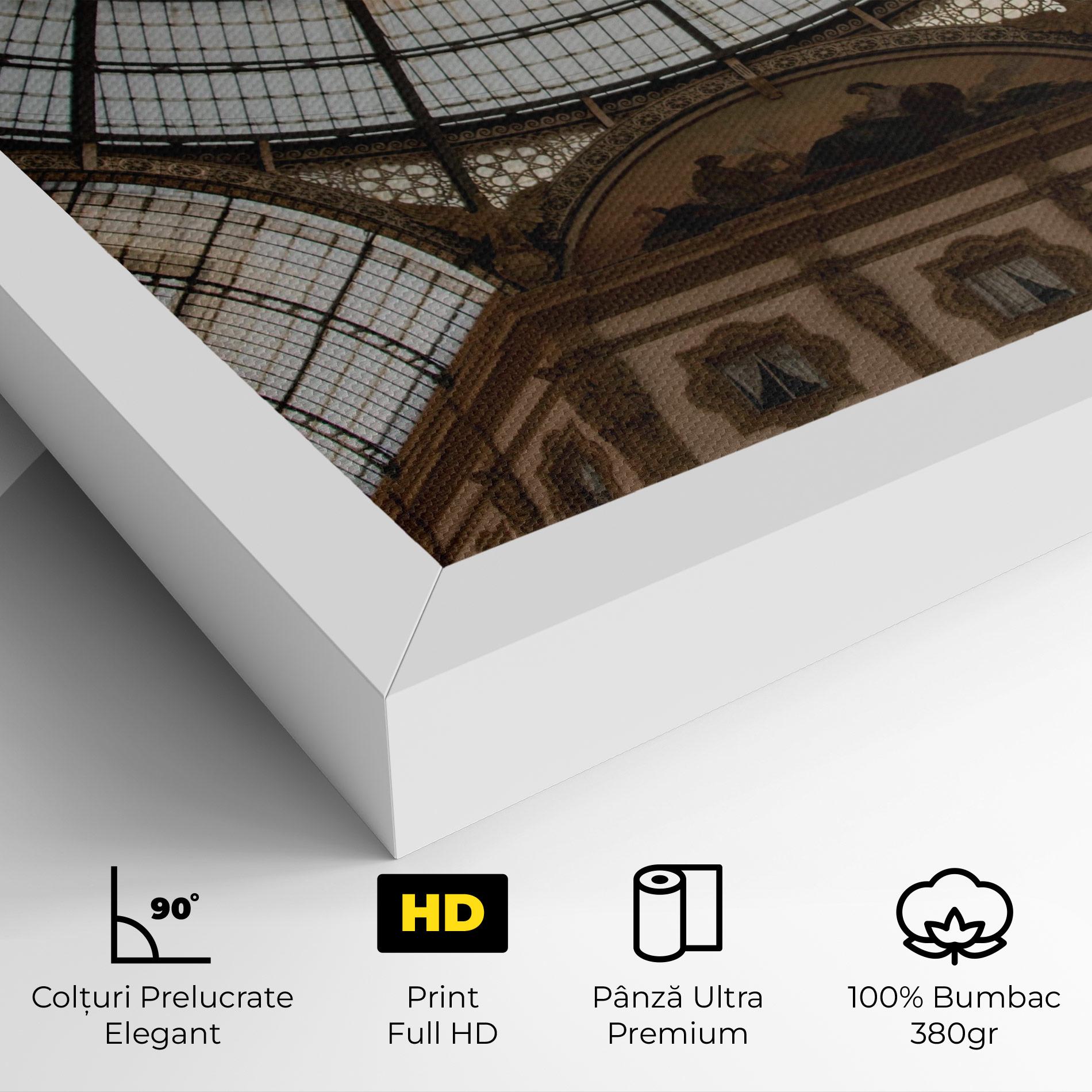 Tablou Canvas Galleria Ceiling mockup 4
