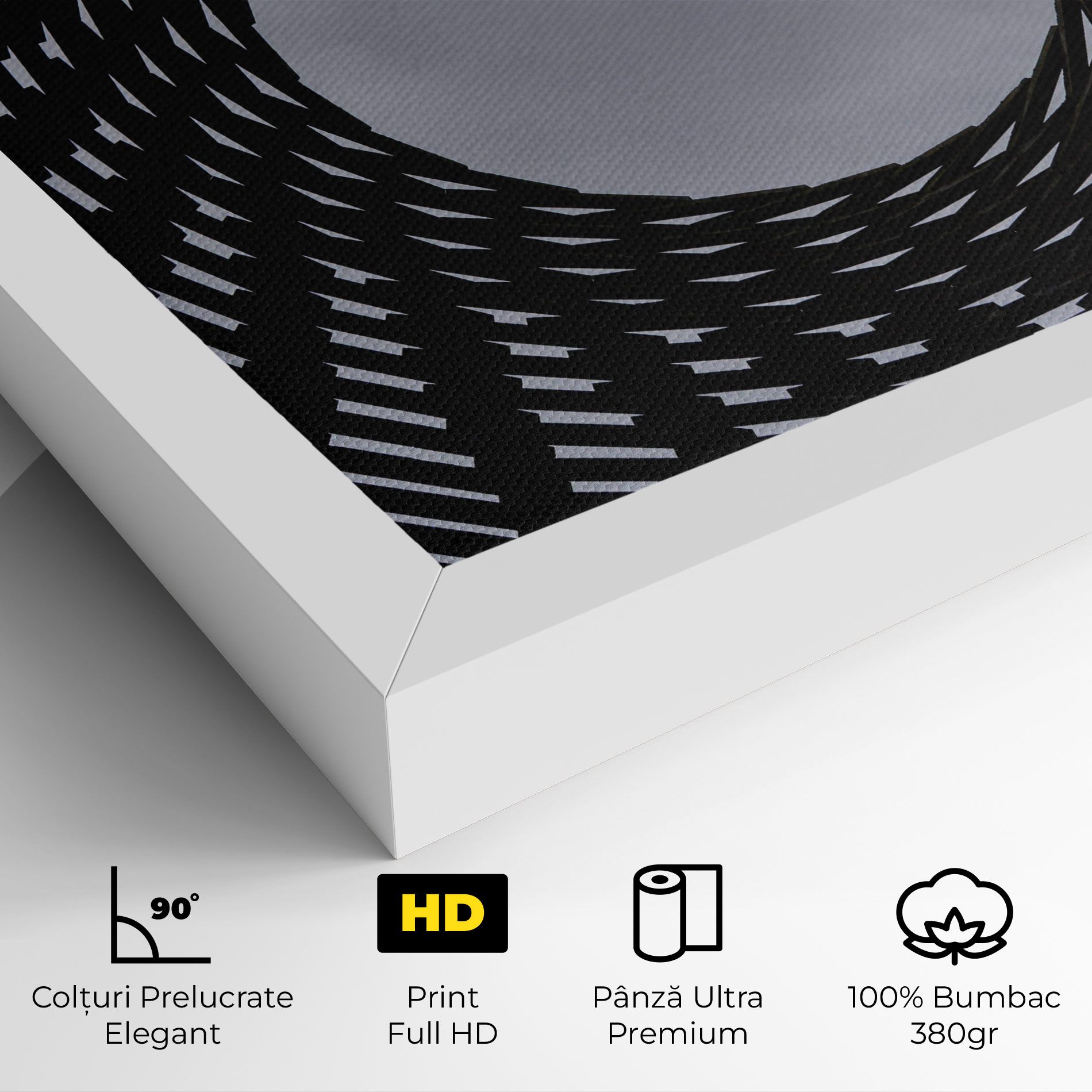 Grey Circle Lines mockup 4