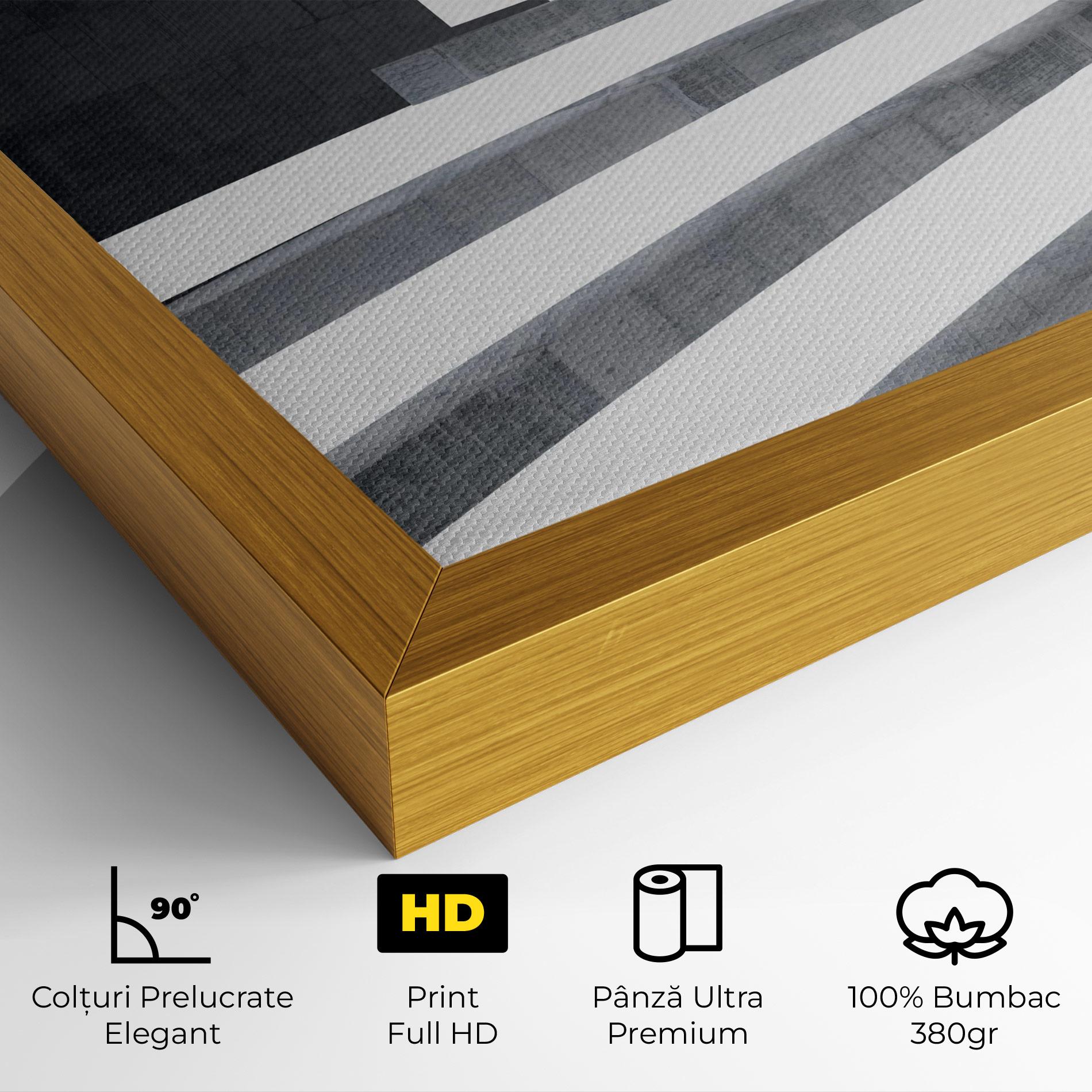 Tablou Canvas Concrete Room mockup 4