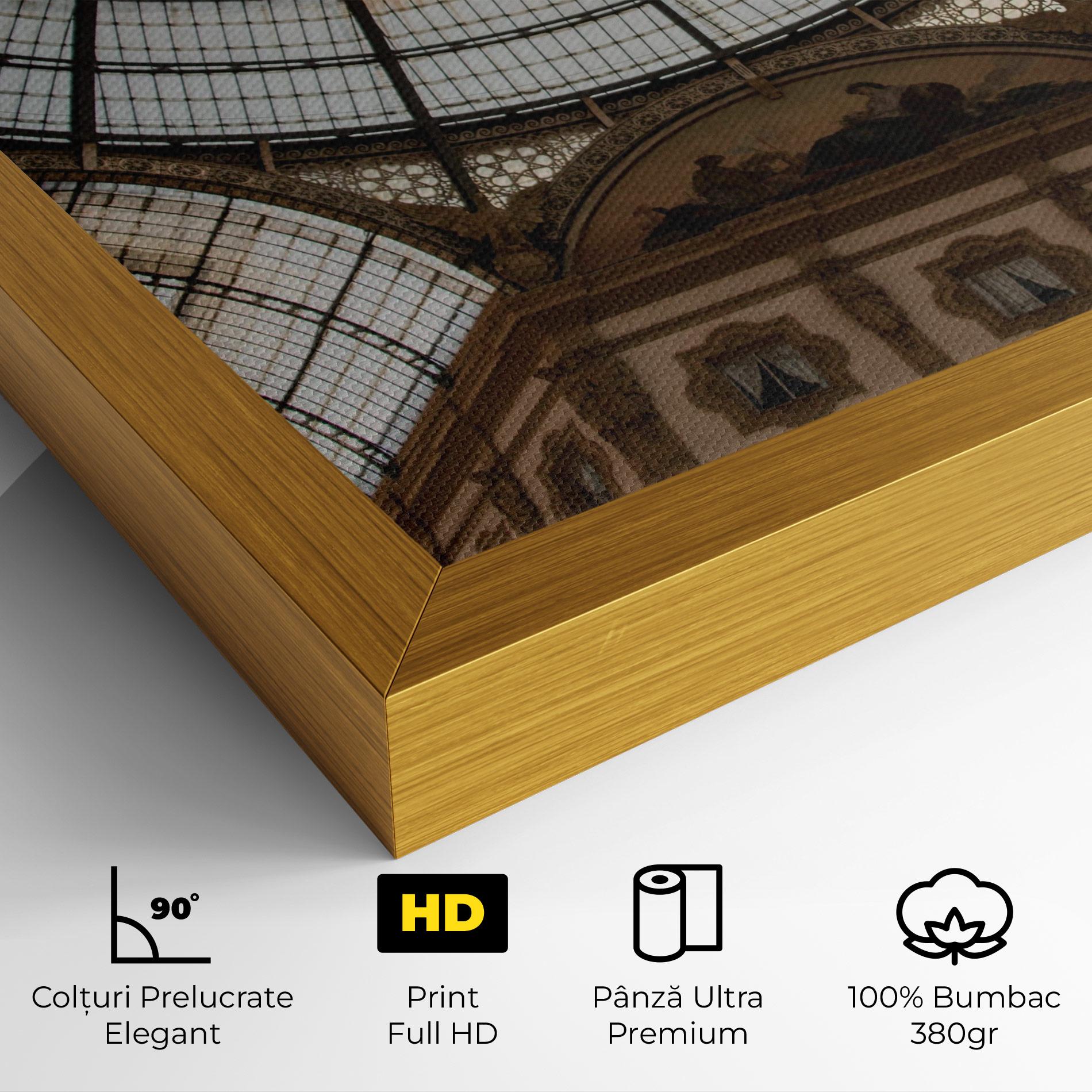 Tablou Canvas Galleria Ceiling mockup 4