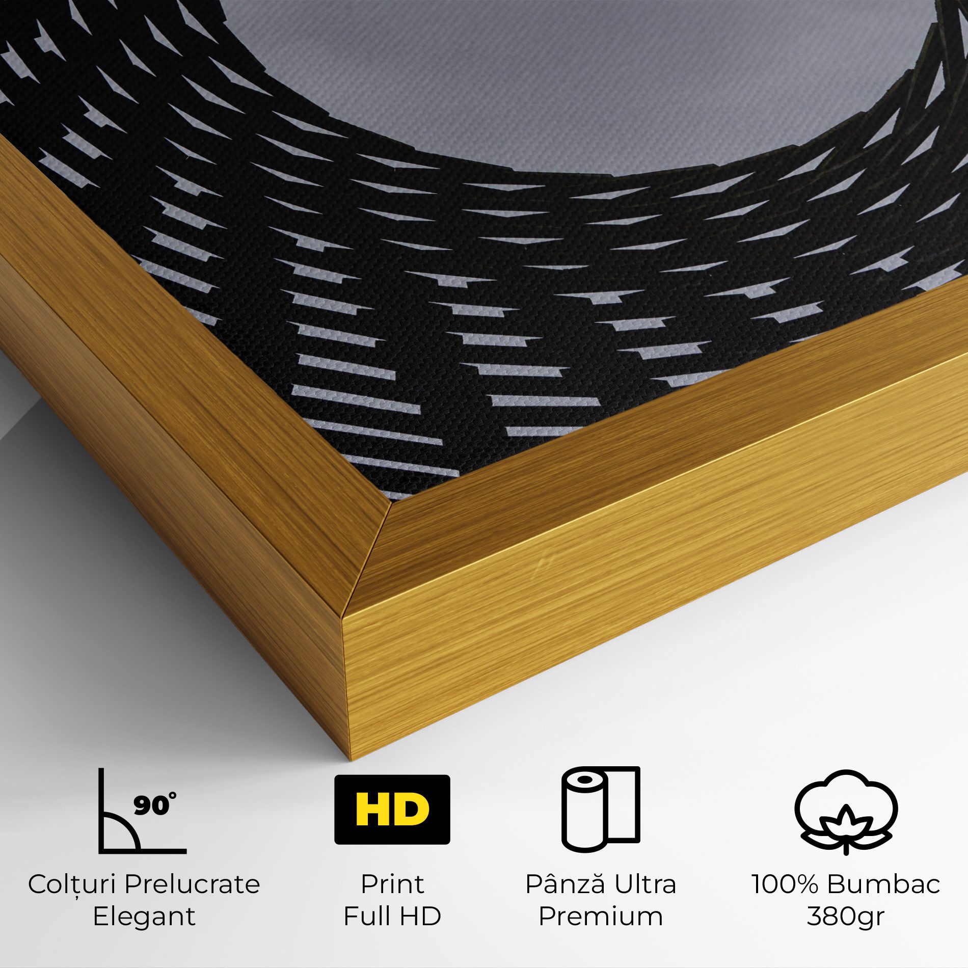 Grey Circle Lines mockup 4