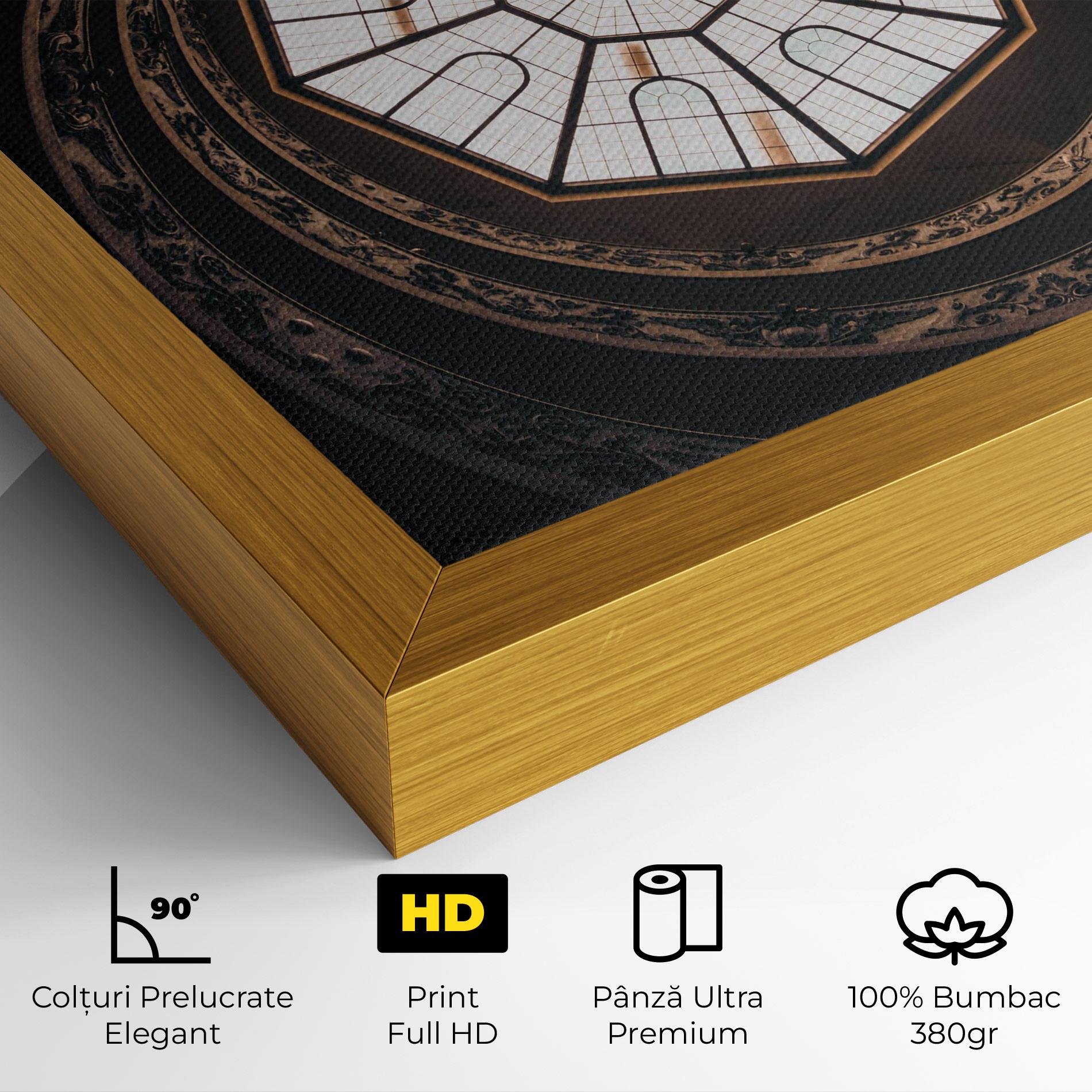 Tablou Canvas Museum Ceiling Daytime mockup 4