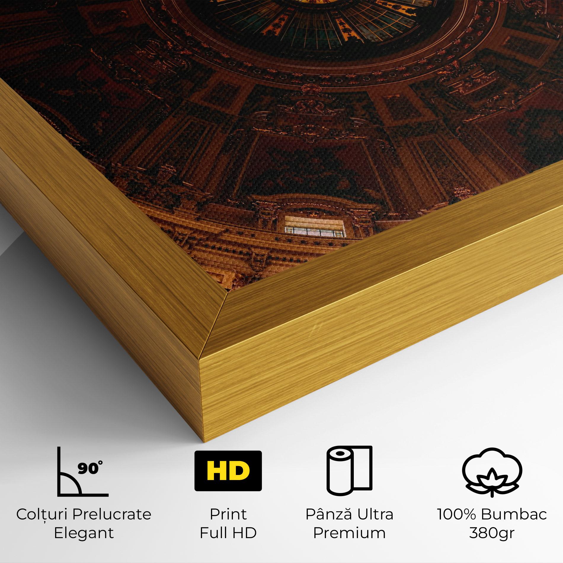 Tablou Canvas Painted Ceiling mockup 4