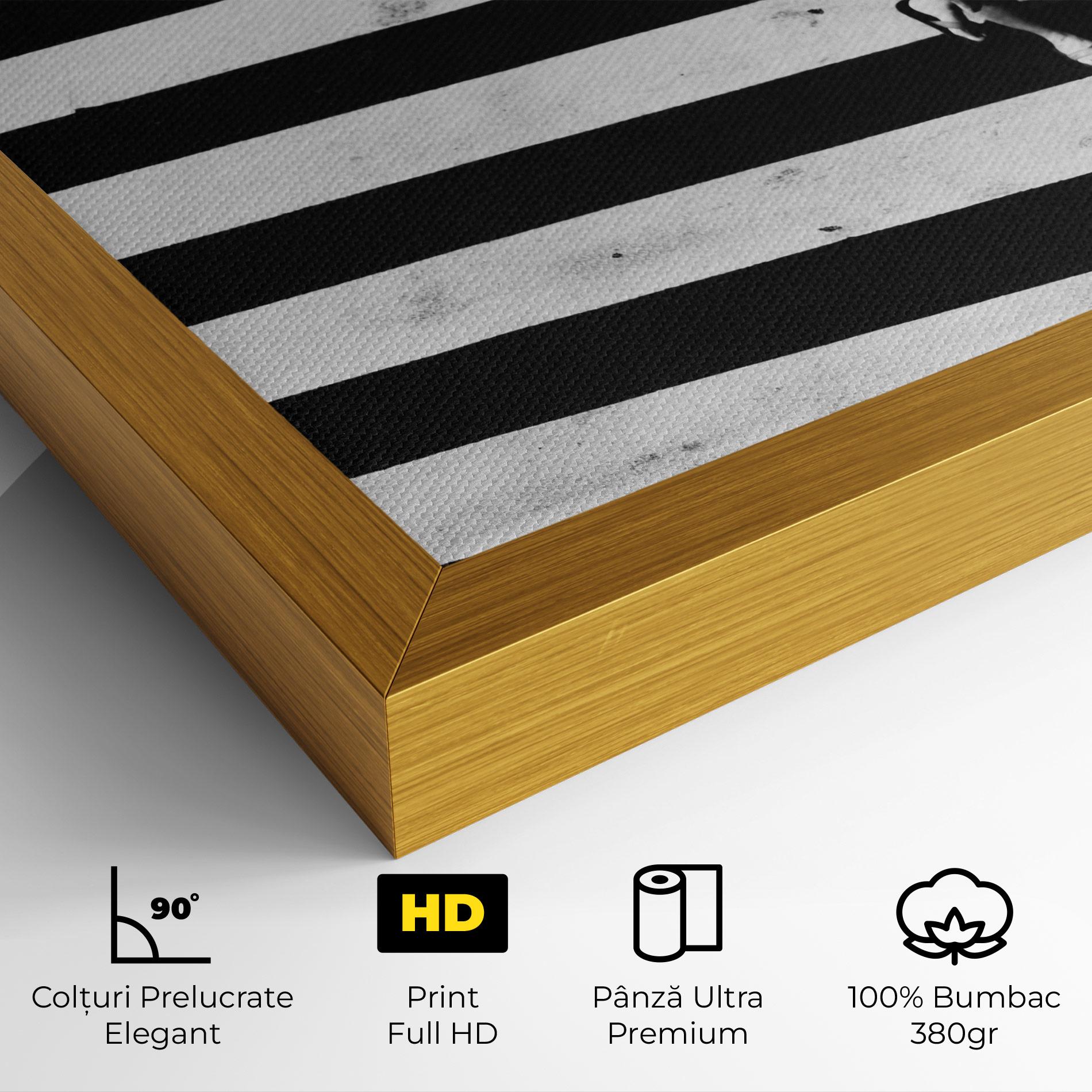 Tablou Canvas Walking On Lines mockup 4