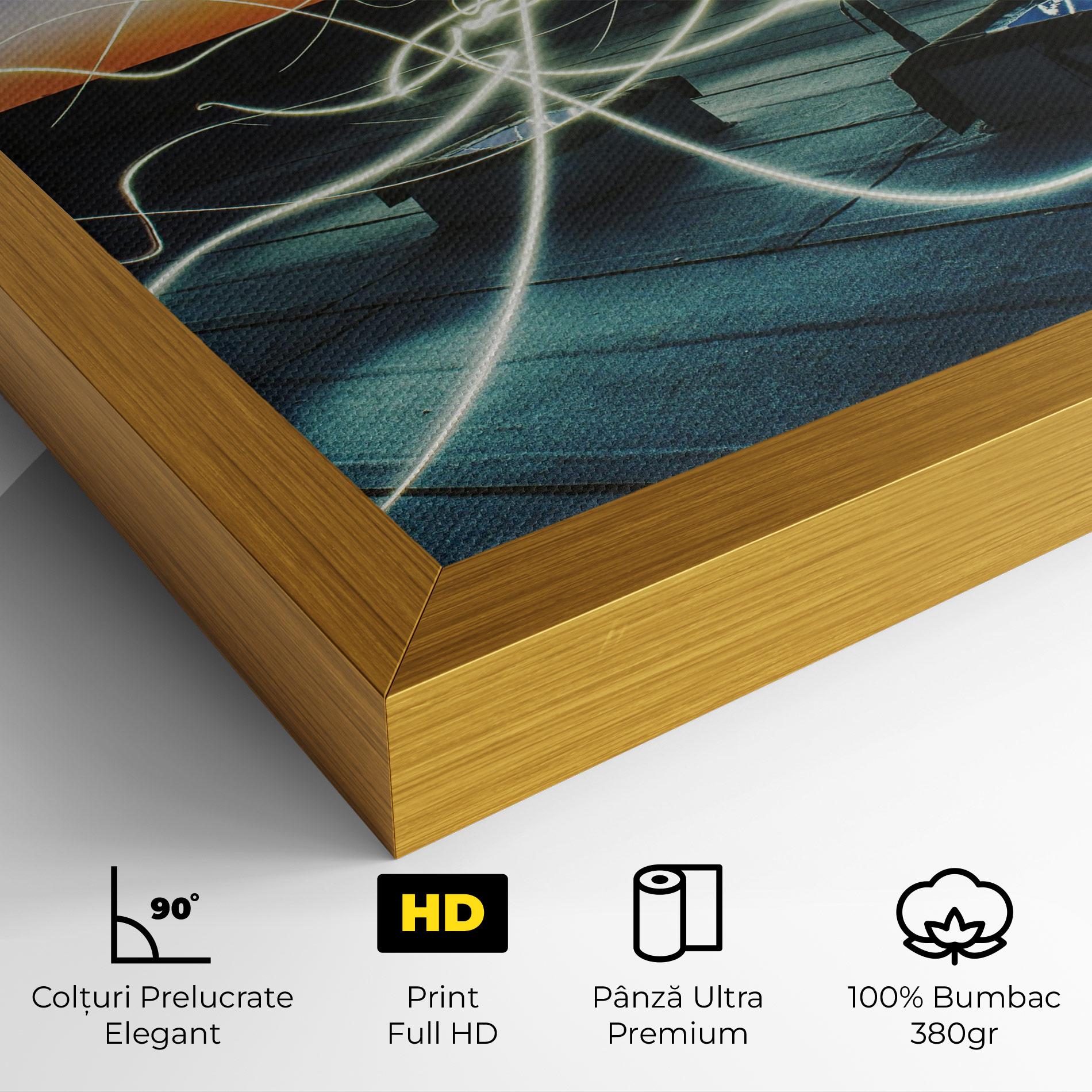 Tablou Canvas White Light Floating mockup 4