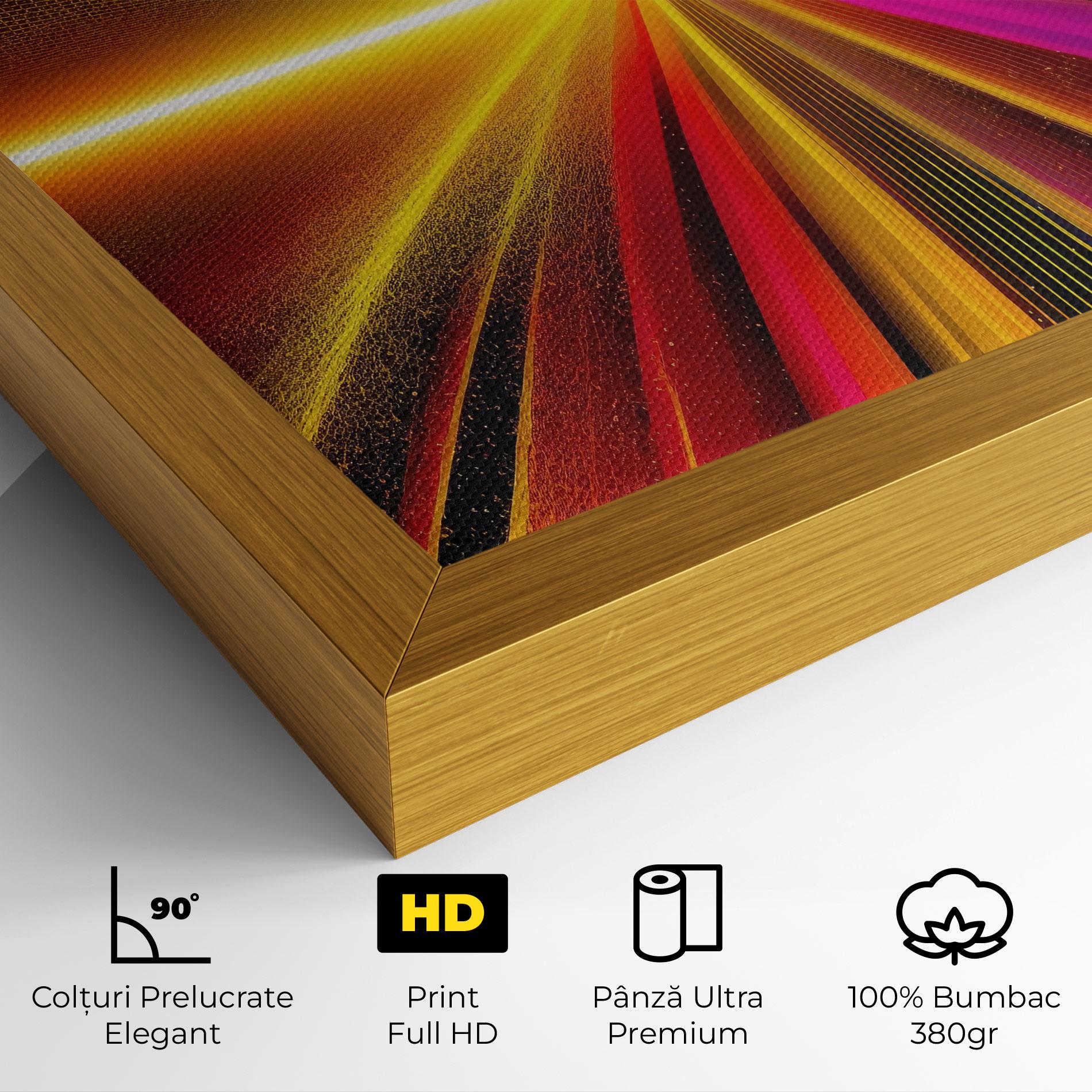 Tablou Canvas White Light Mix mockup 4