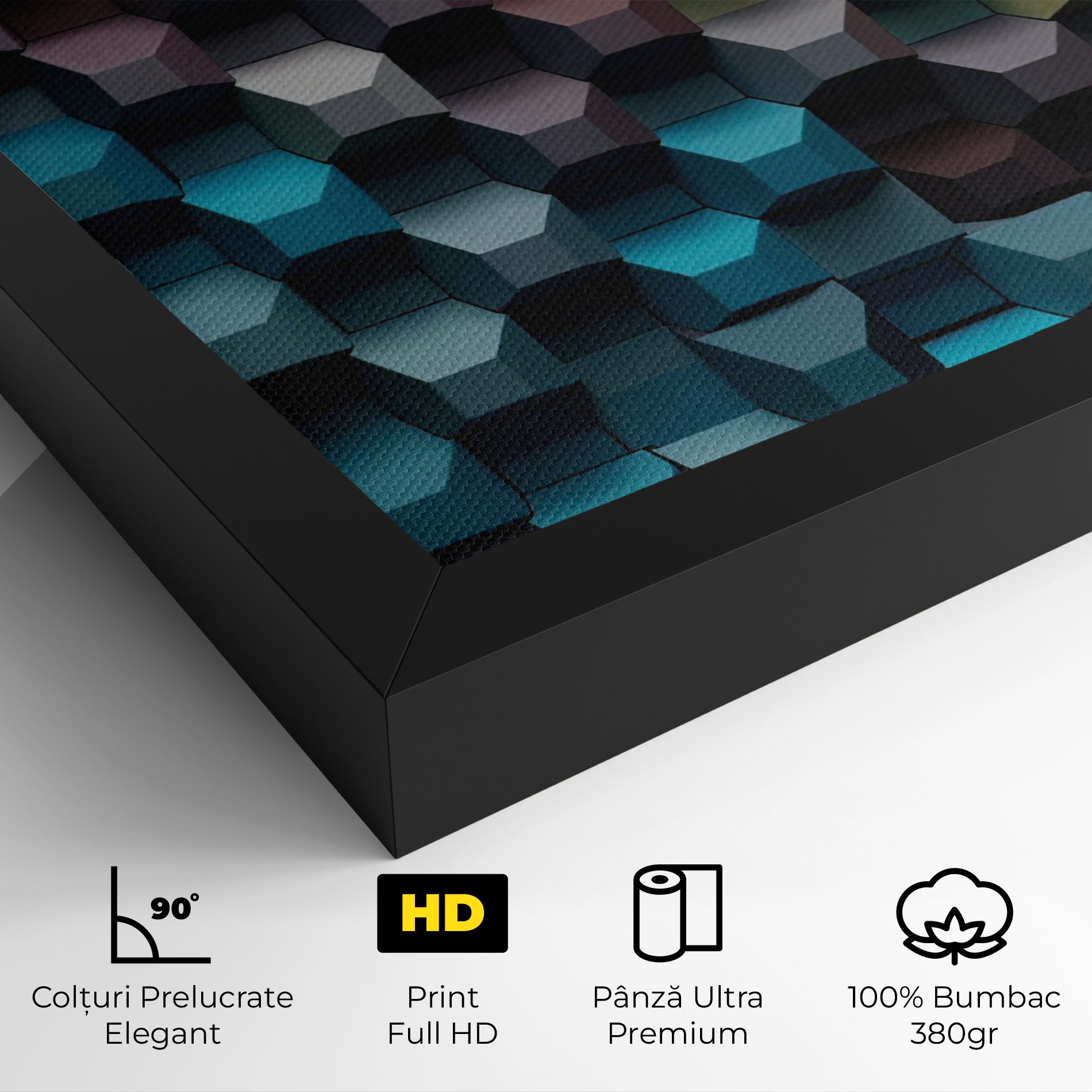 3d Sqare Mix mockup 4