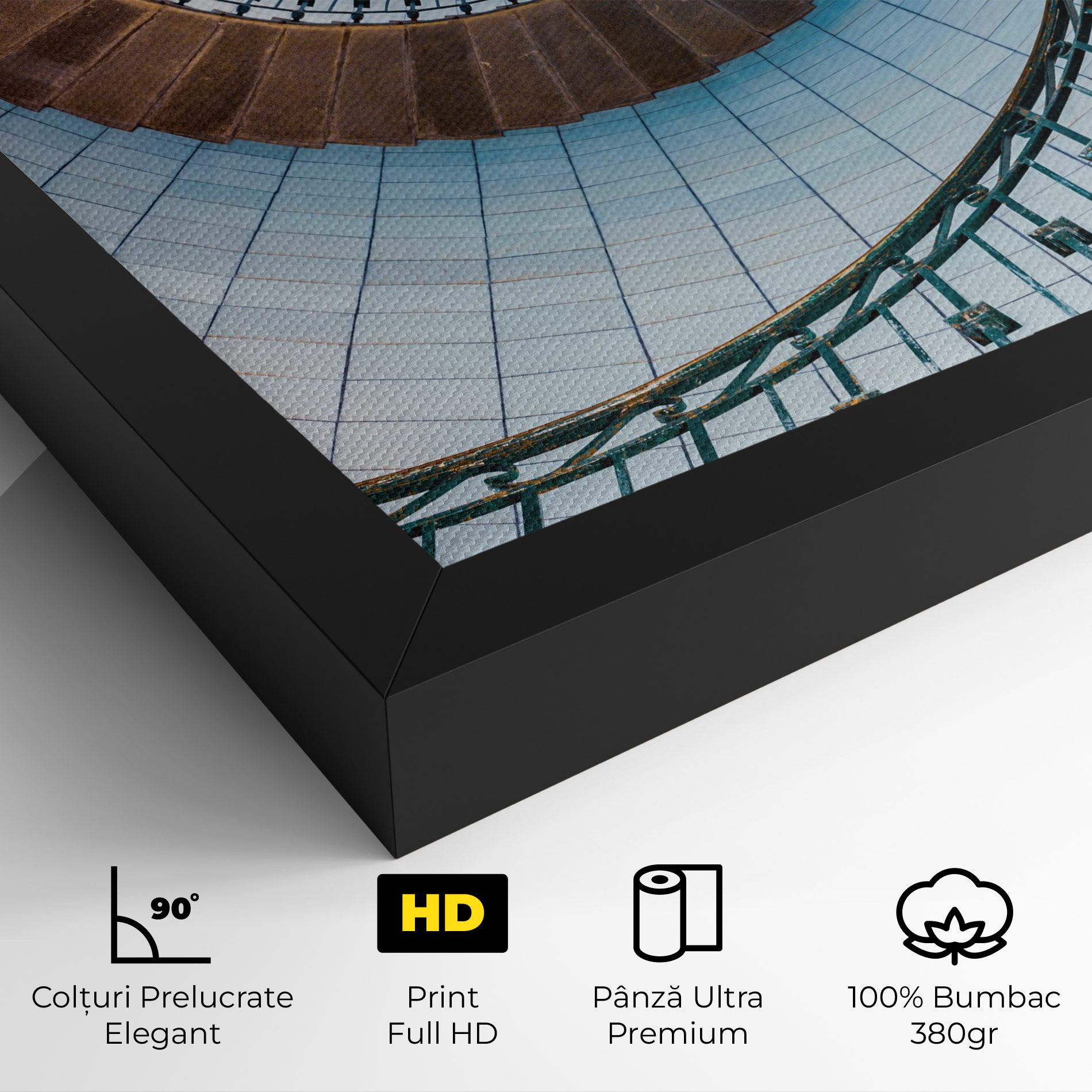 Blue Opaline Stairs mockup 4