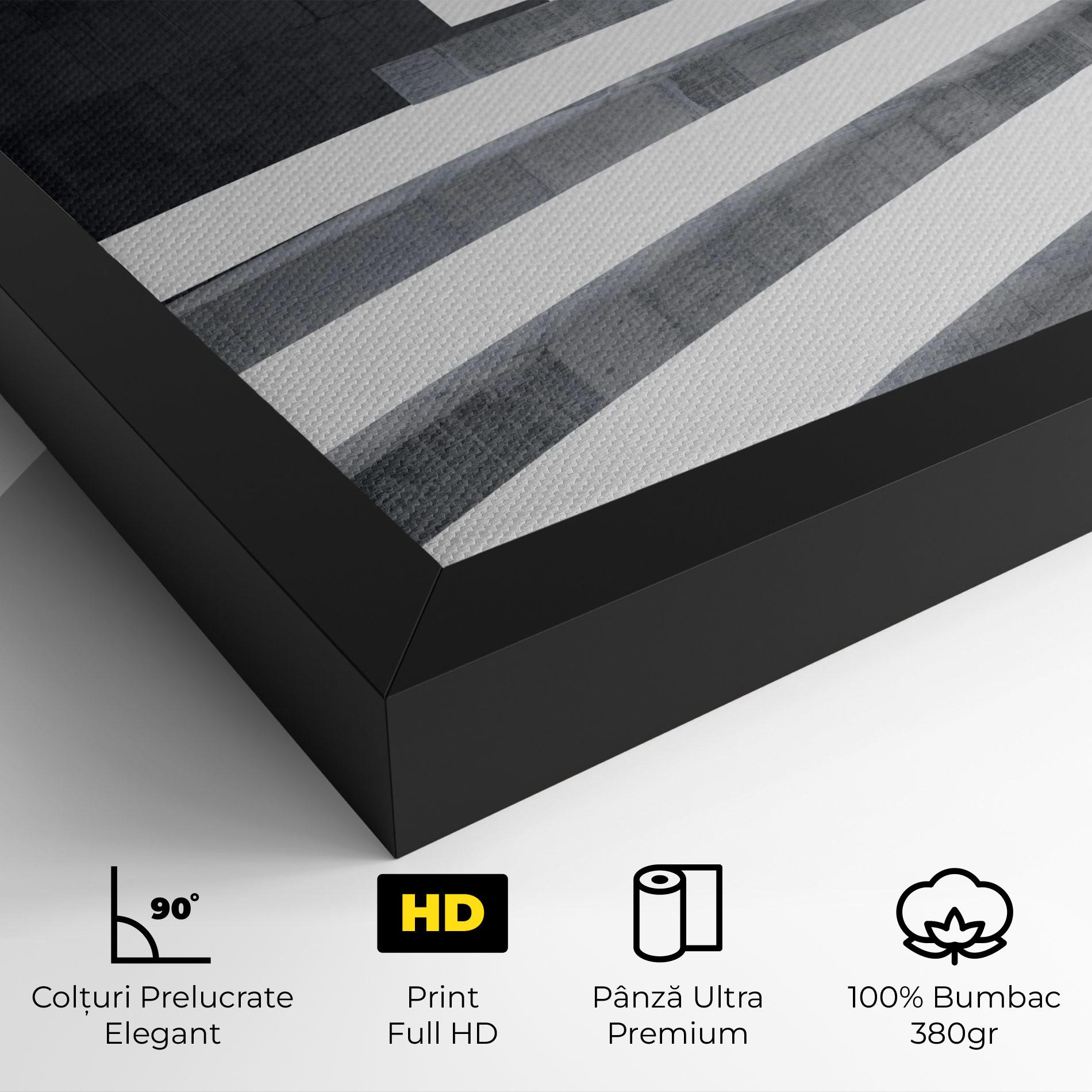 Tablou Canvas Concrete Room mockup 4