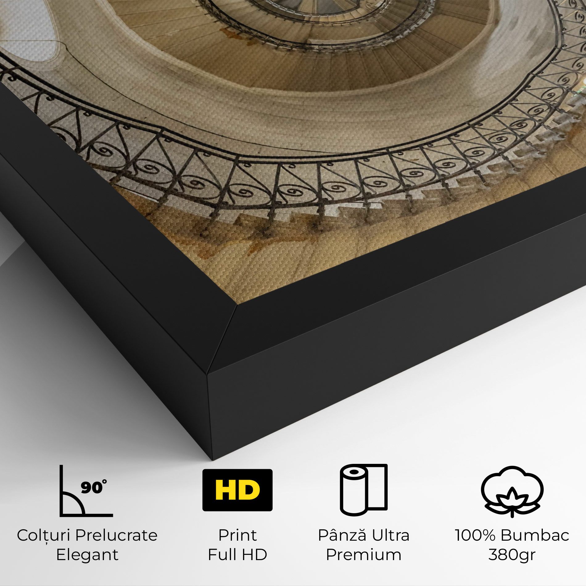 Cream Down Stairs mockup 4