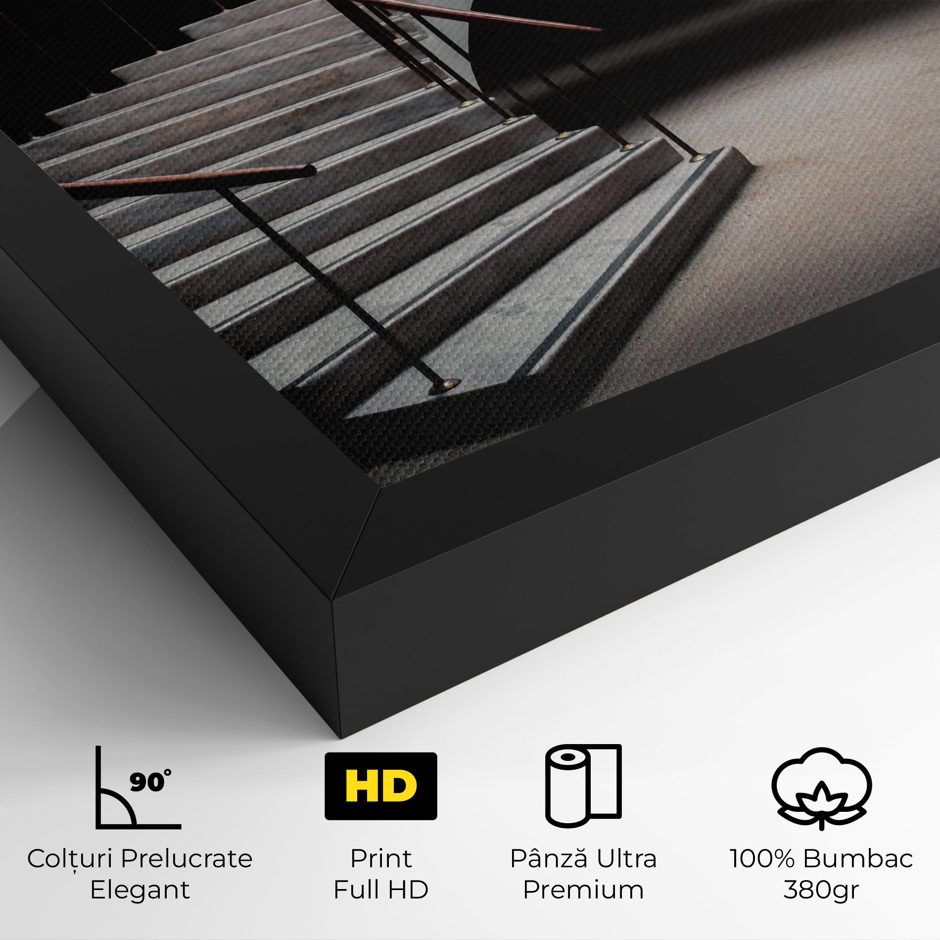 Dark Room Stairs mockup 4