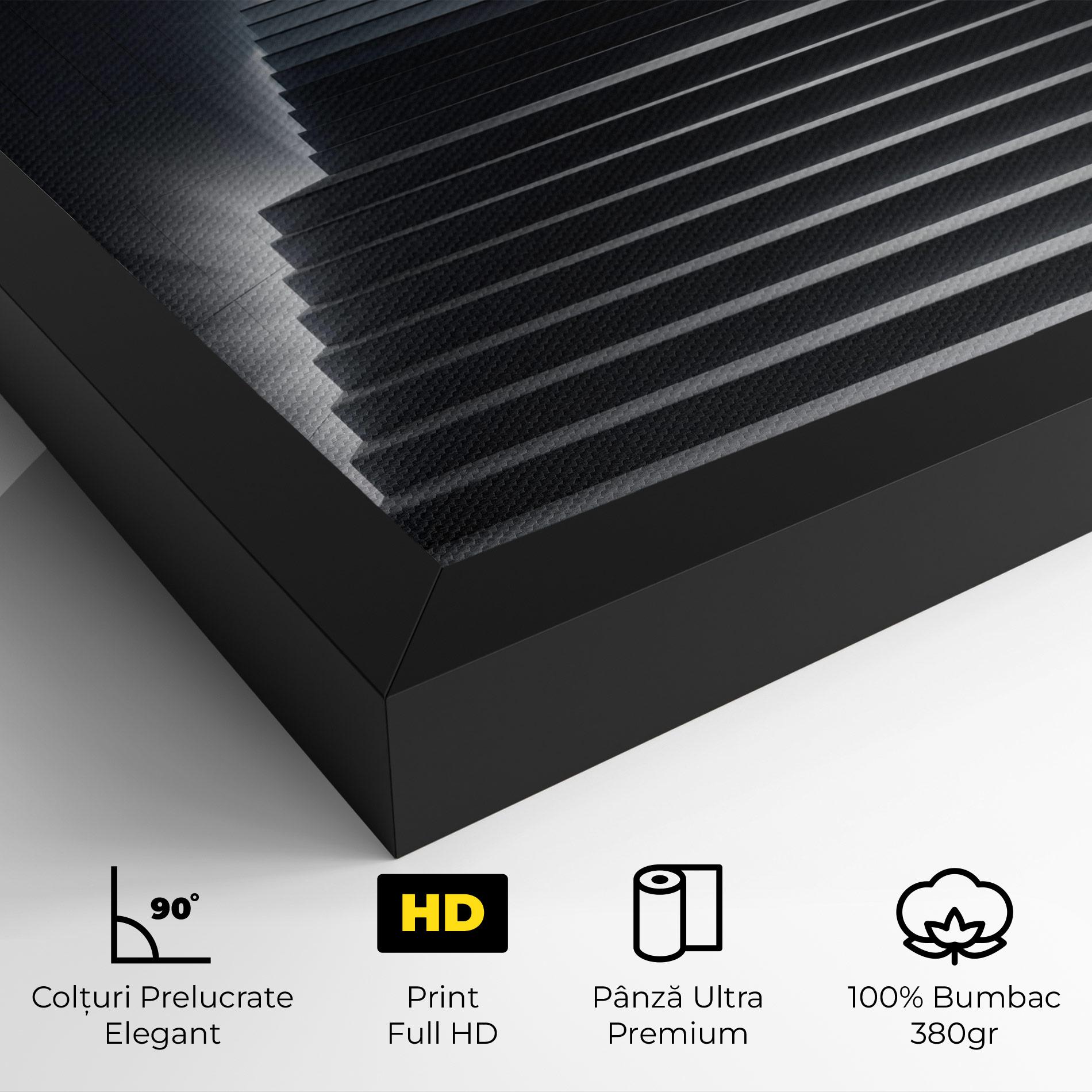 Tablou Canvas Dark Stairs mockup 4