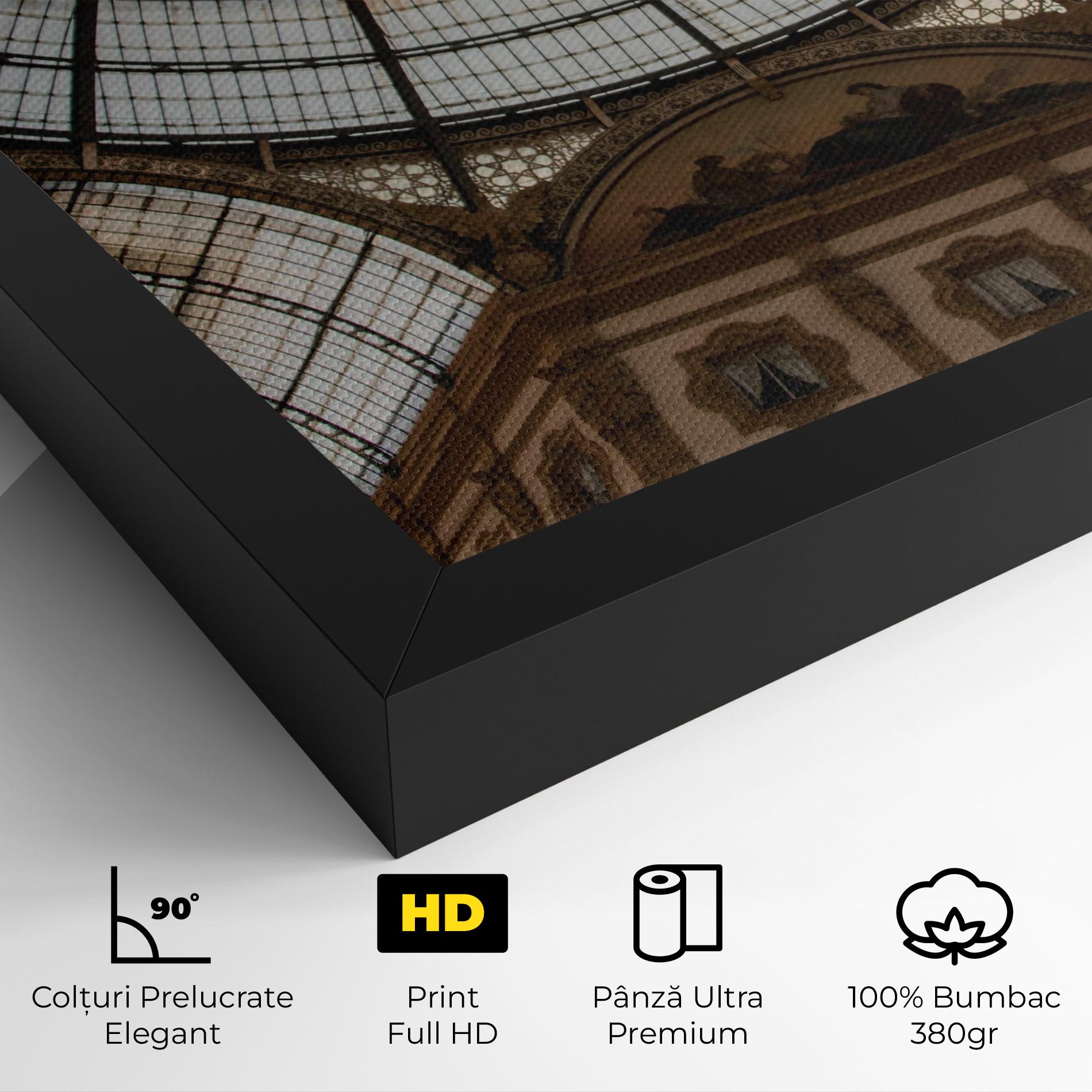 Tablou Canvas Galleria Ceiling mockup 4