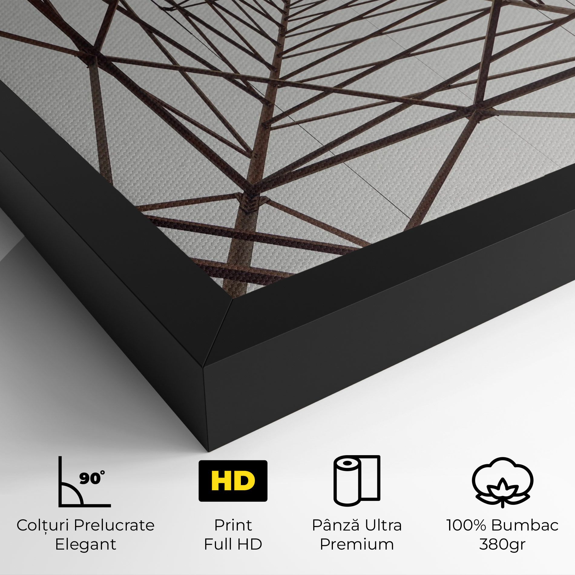 Geometric Pillar mockup 4