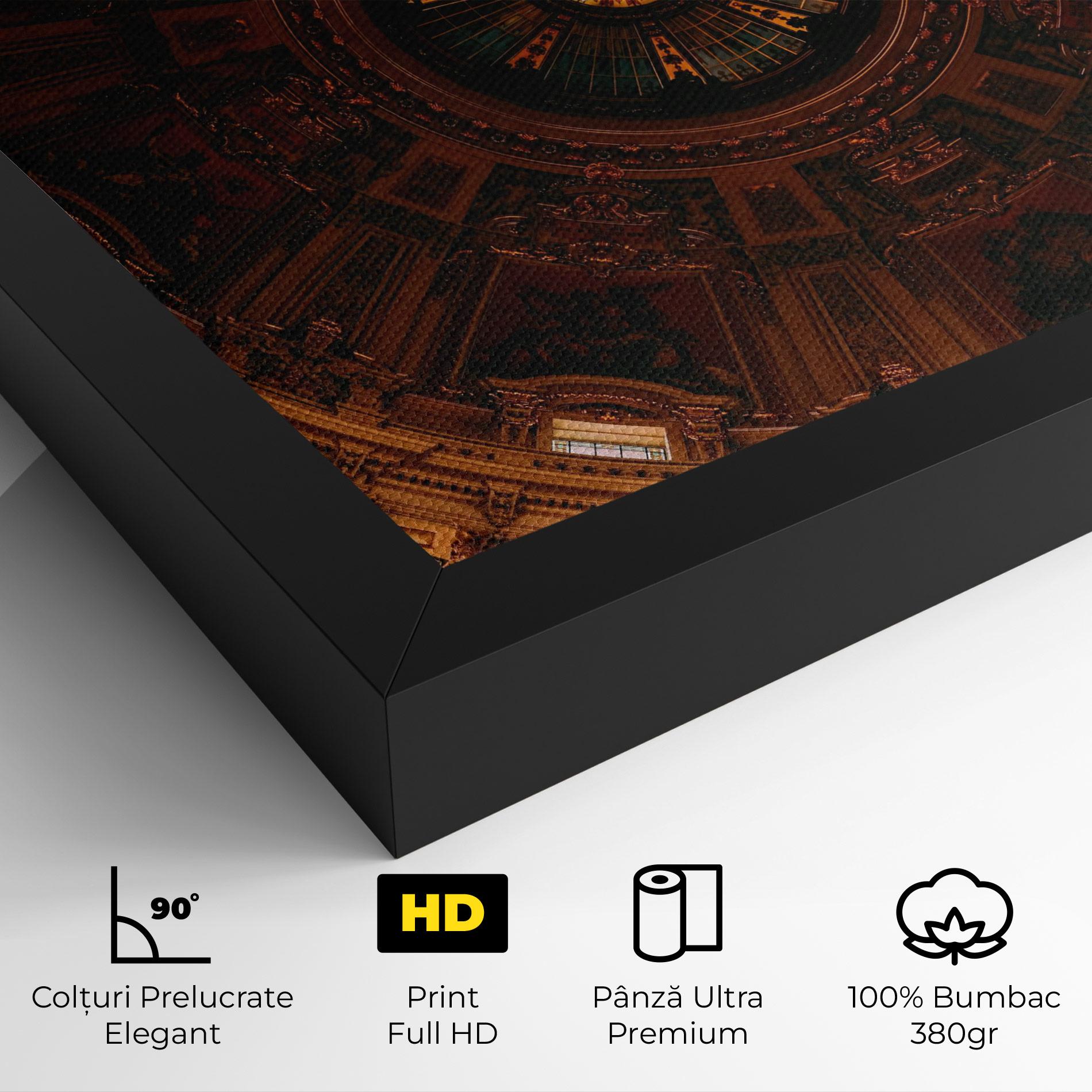 Tablou Canvas Painted Ceiling mockup 4