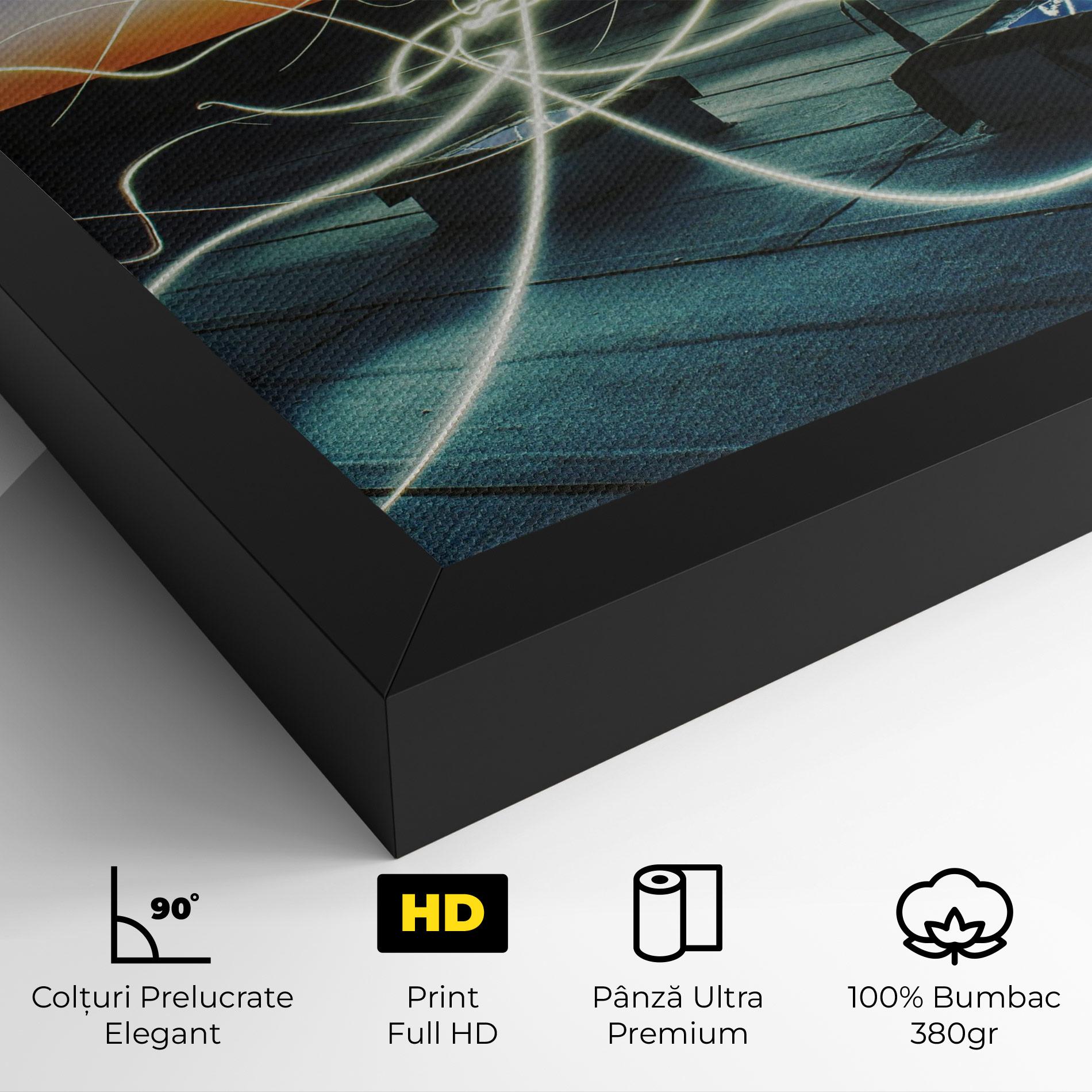 Tablou Canvas White Light Floating mockup 4