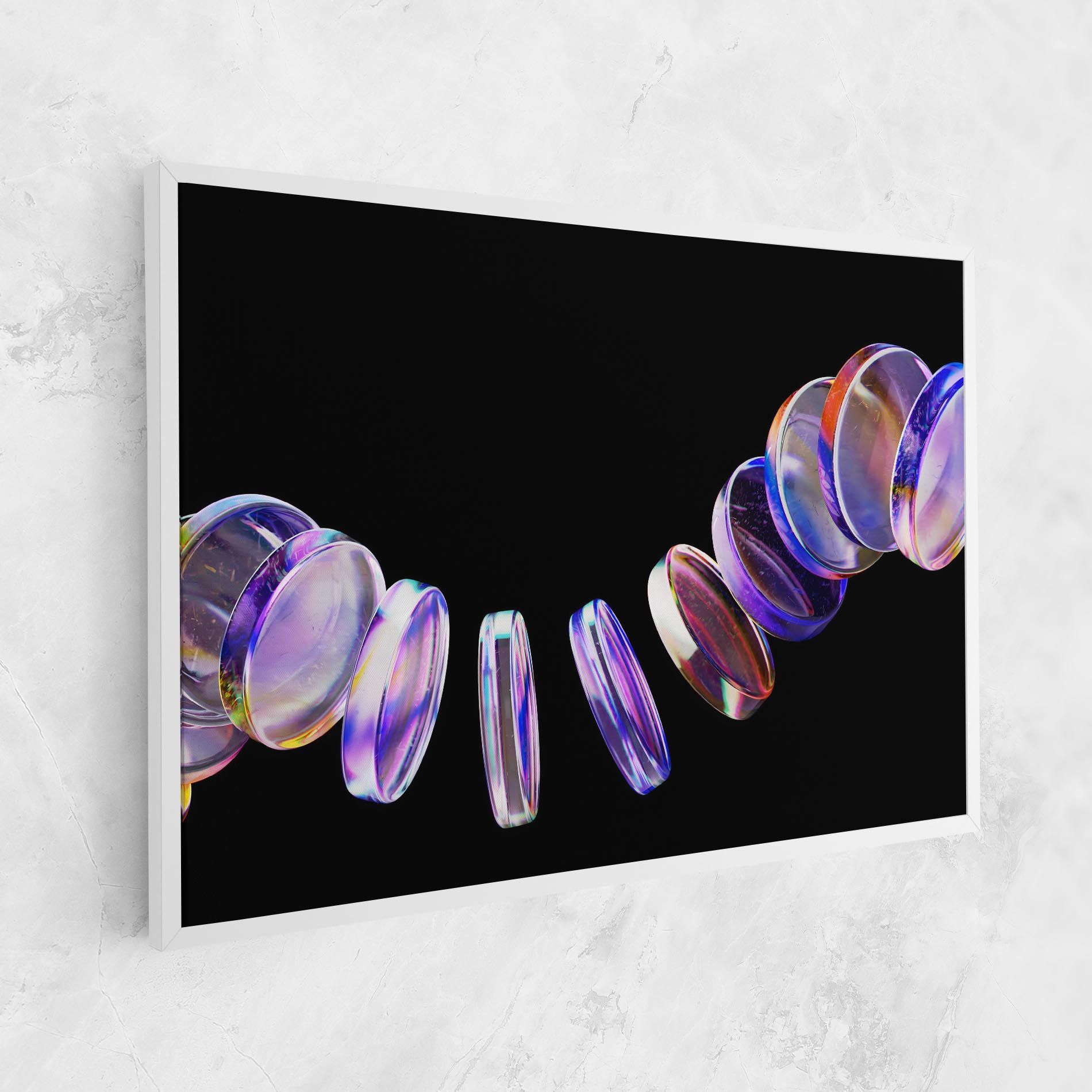 Circle Glass Floating mockup 1