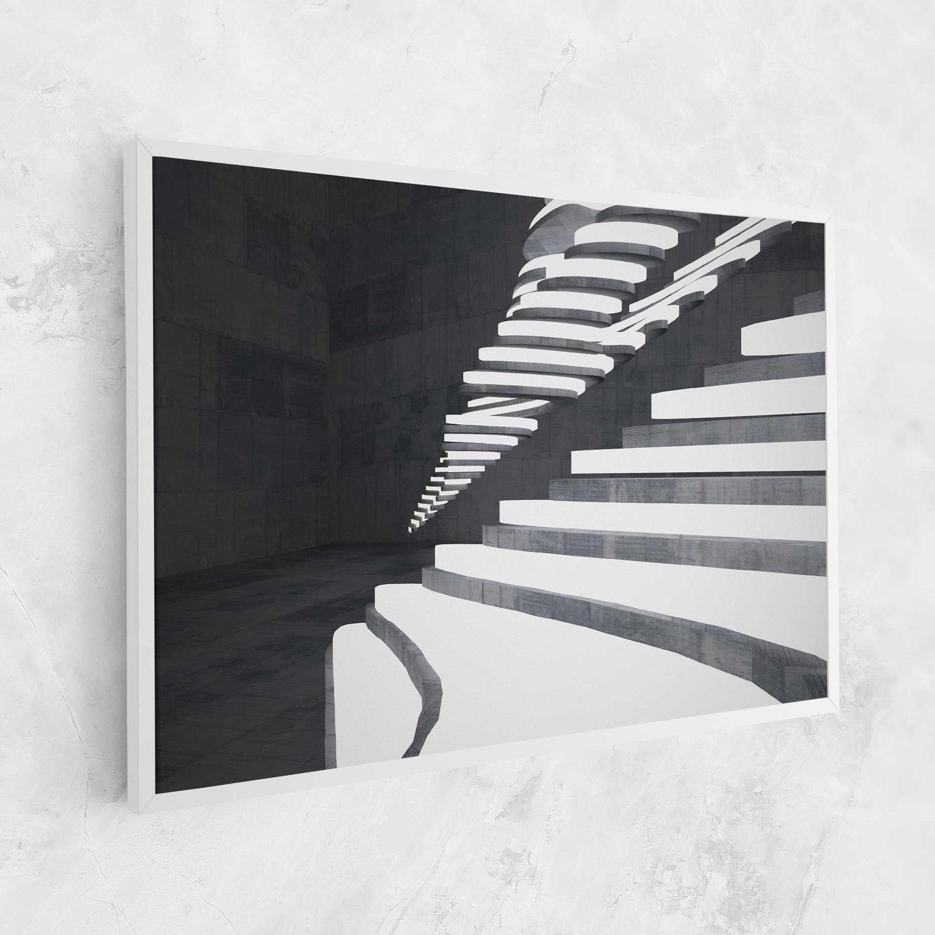 Tablou Canvas Concrete Architecture mockup 1