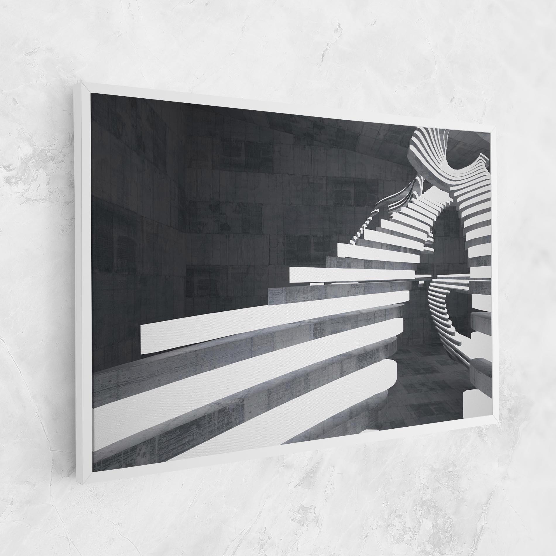 Tablou Canvas Concrete Room mockup 1