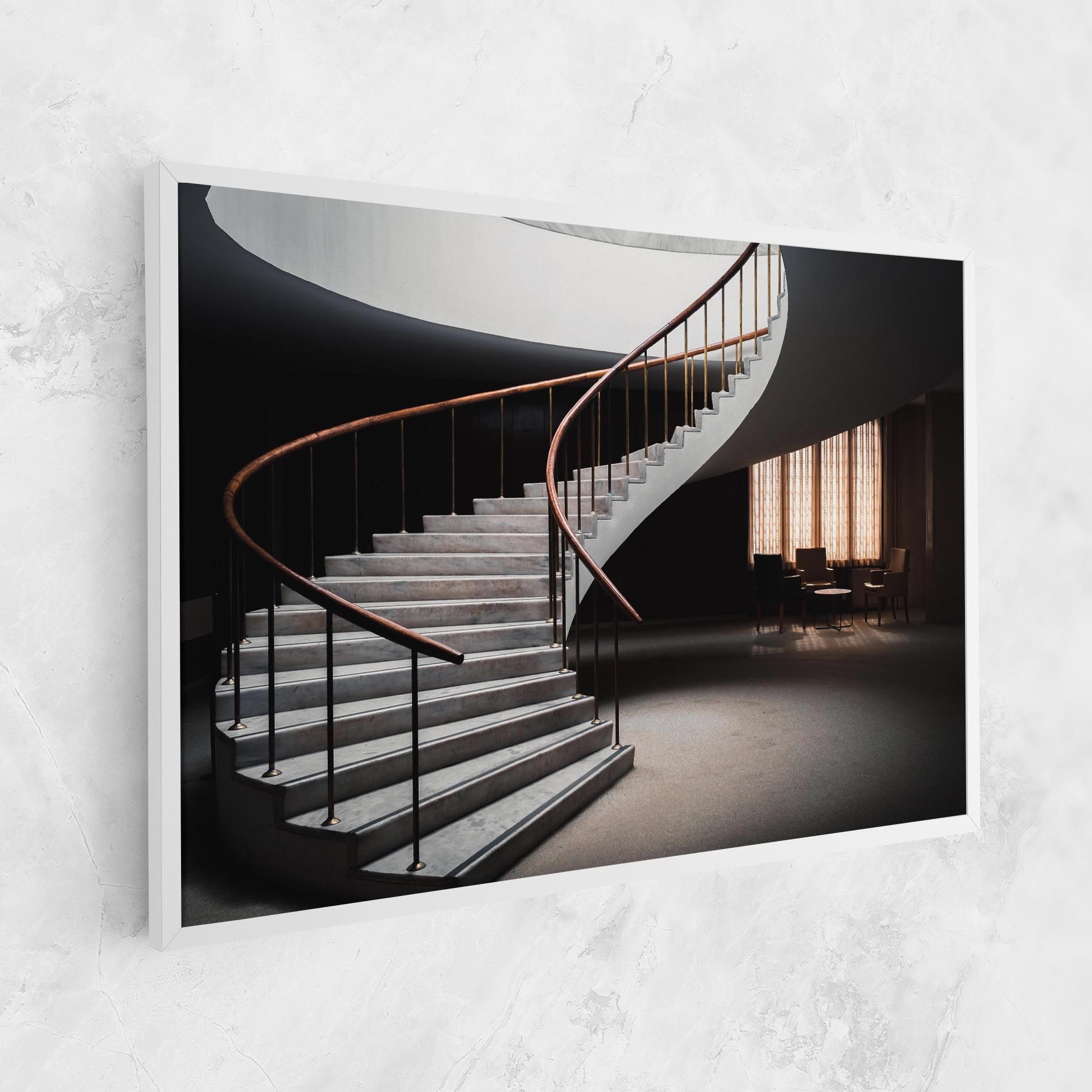 Dark Room Stairs mockup 1