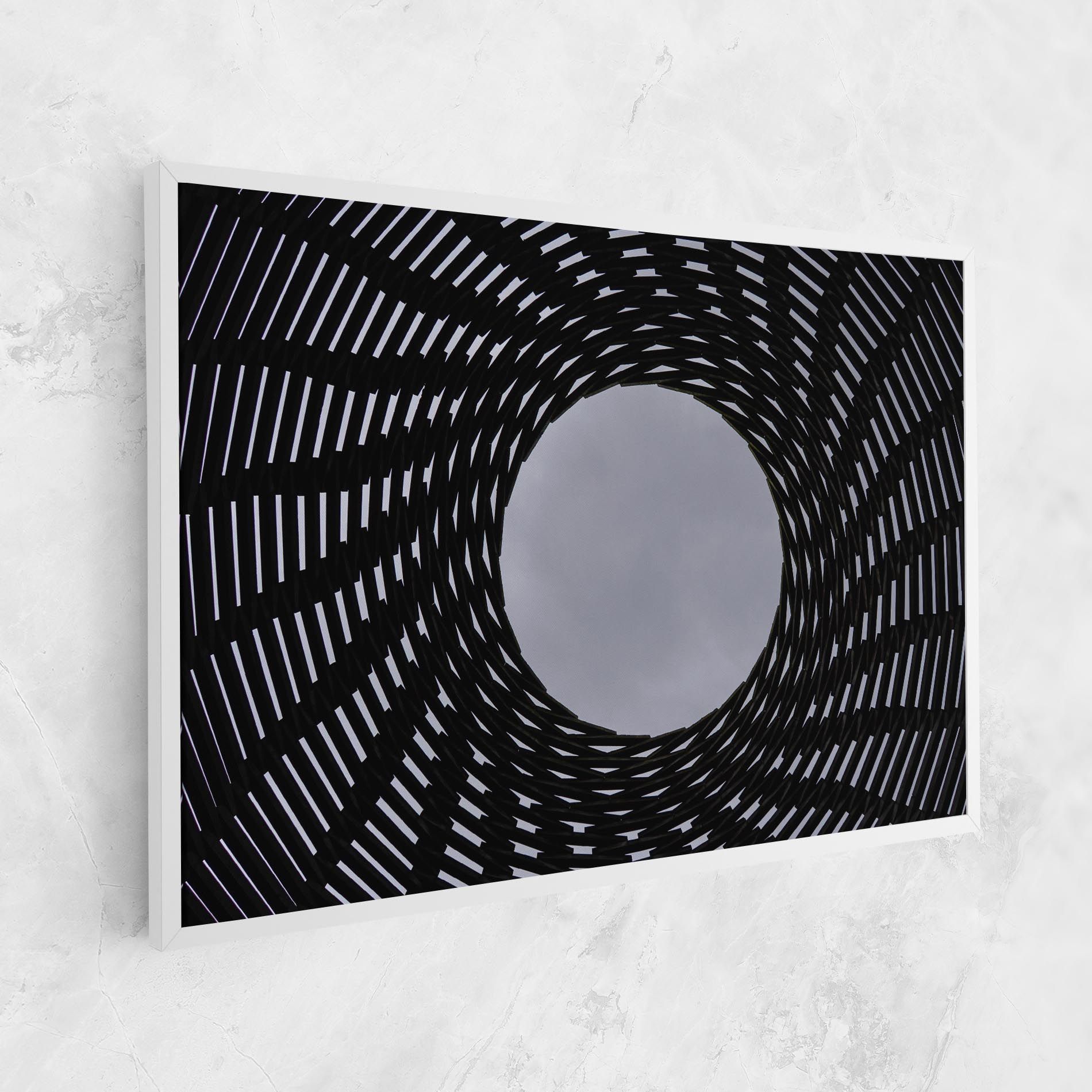 Grey Circle Lines mockup 1