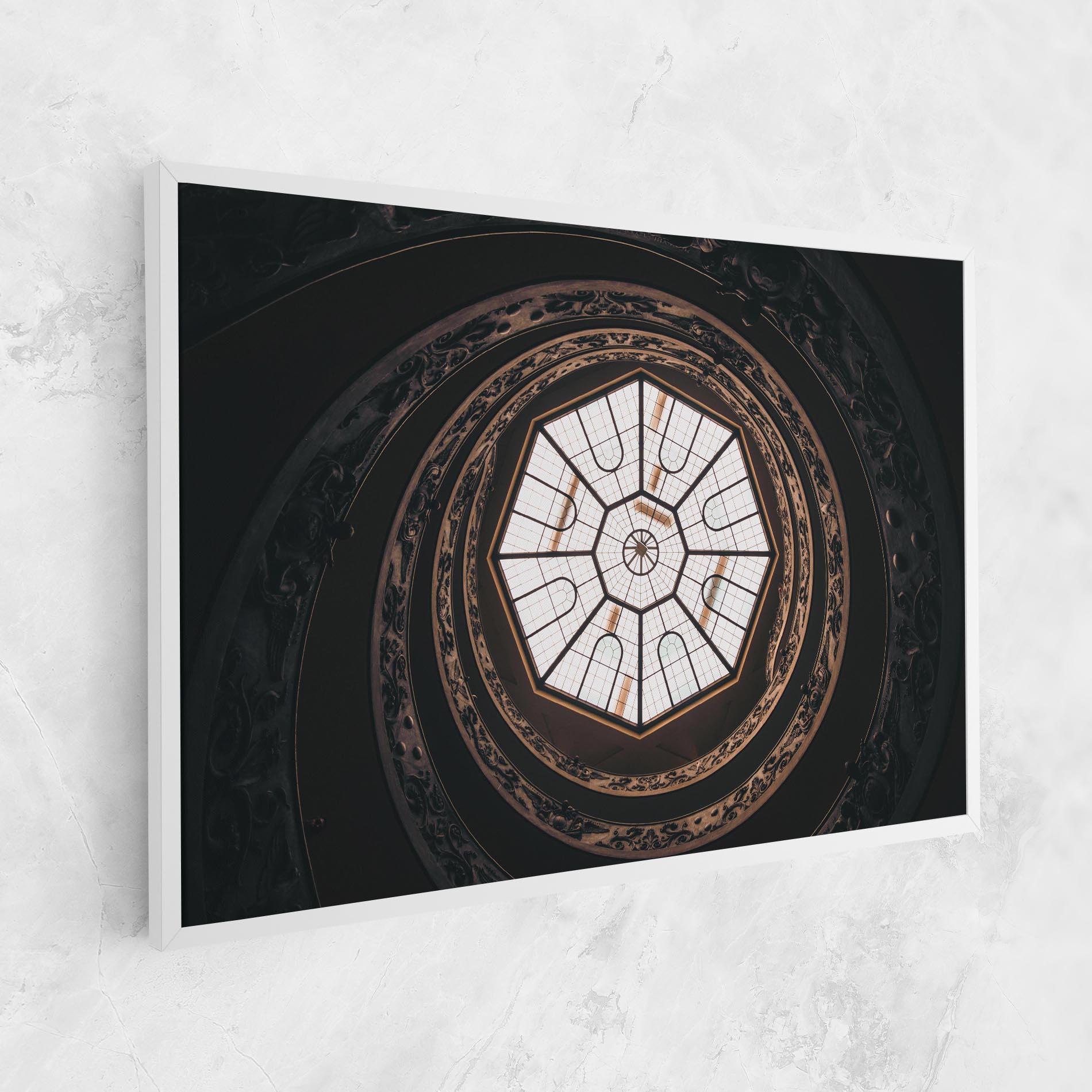 Tablou Canvas Museum Ceiling Daytime mockup 1