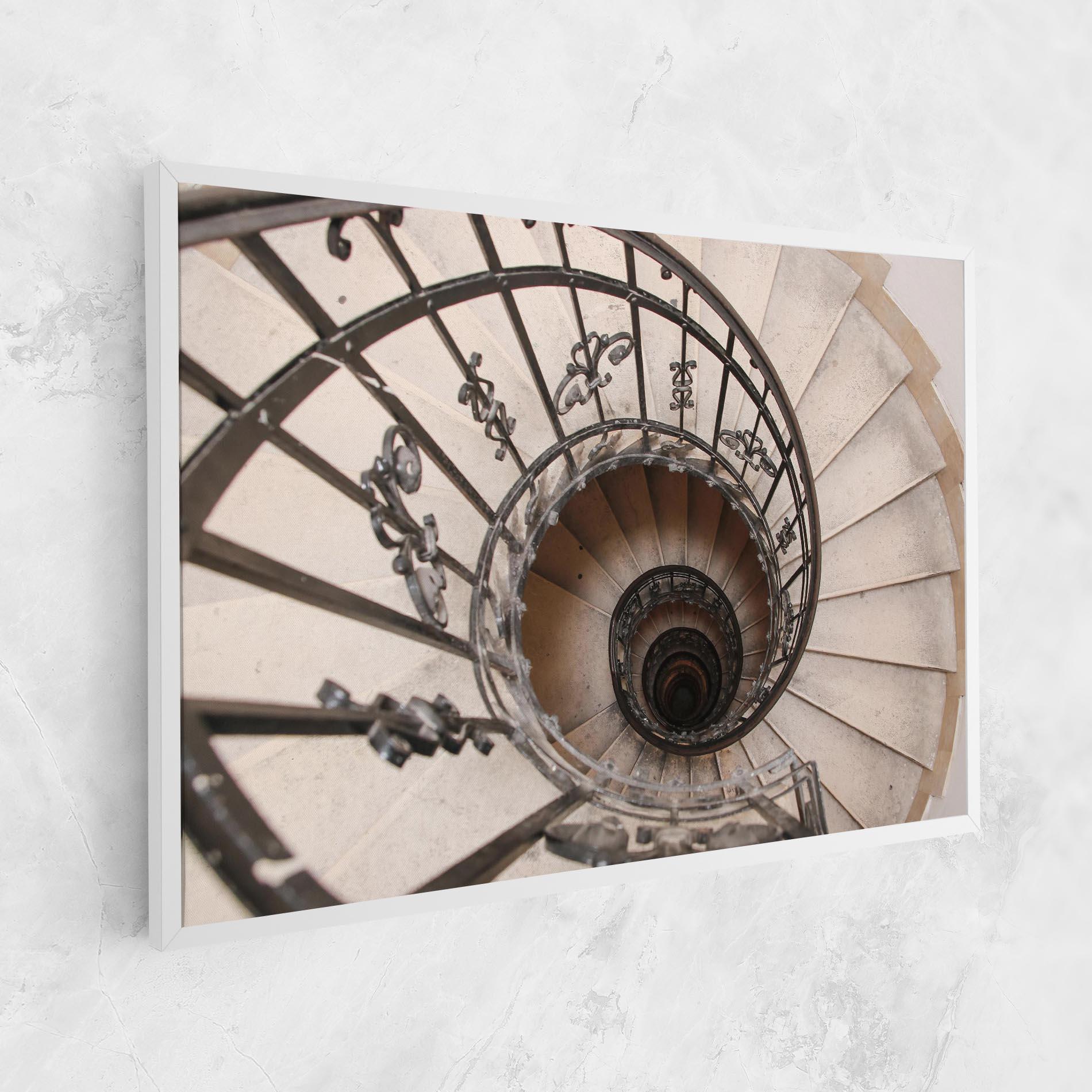 Tablou Canvas Old House Stairs mockup 1