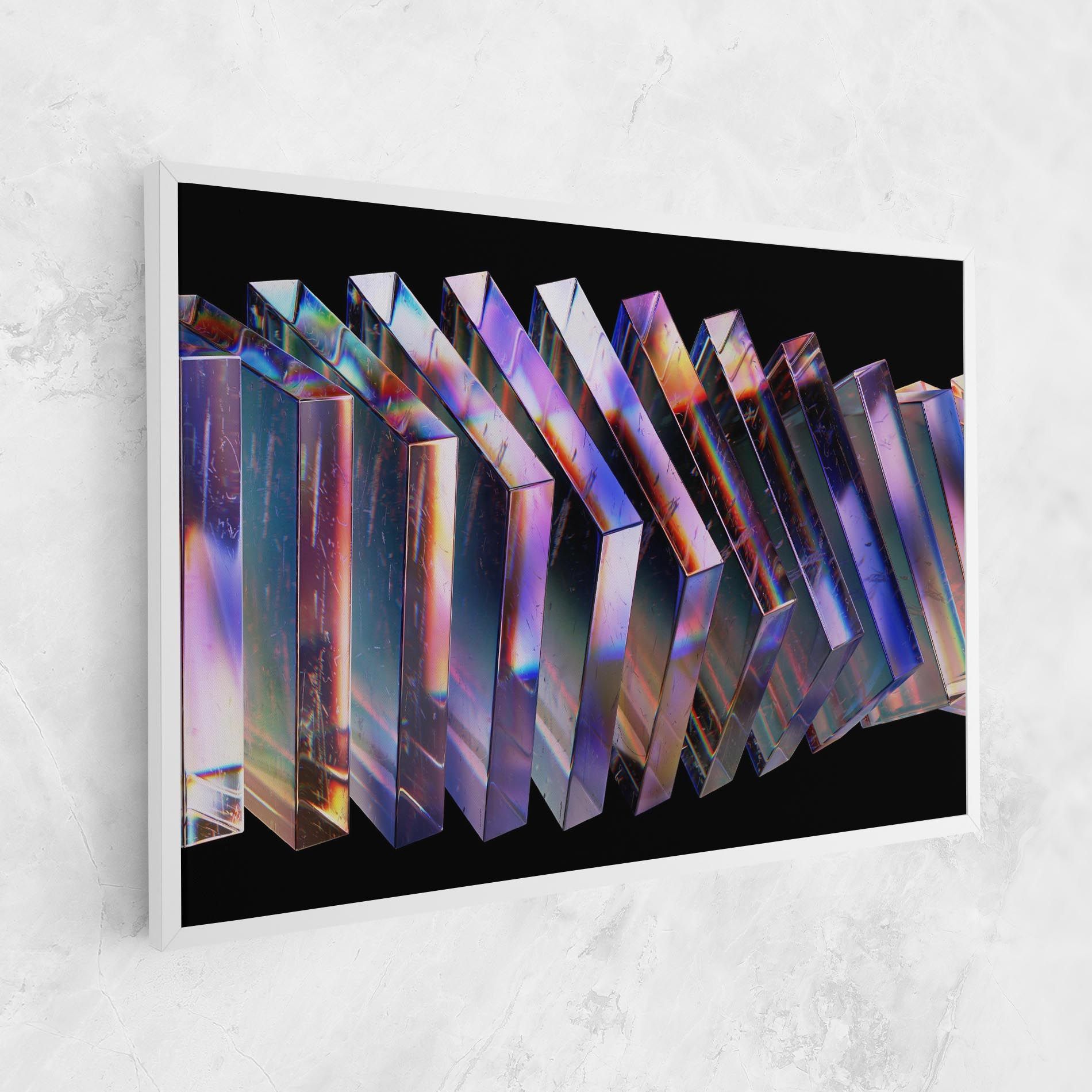 Square Glass Floating mockup 1