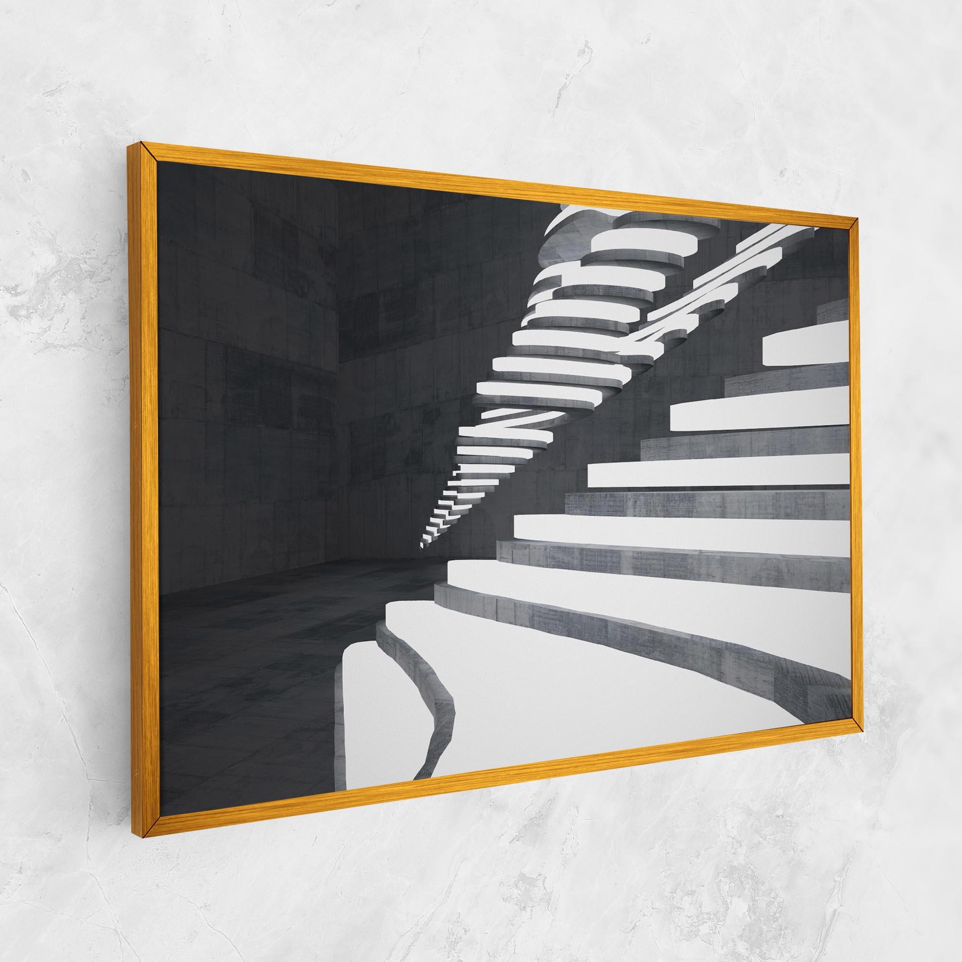 Tablou Canvas Concrete Architecture mockup 1