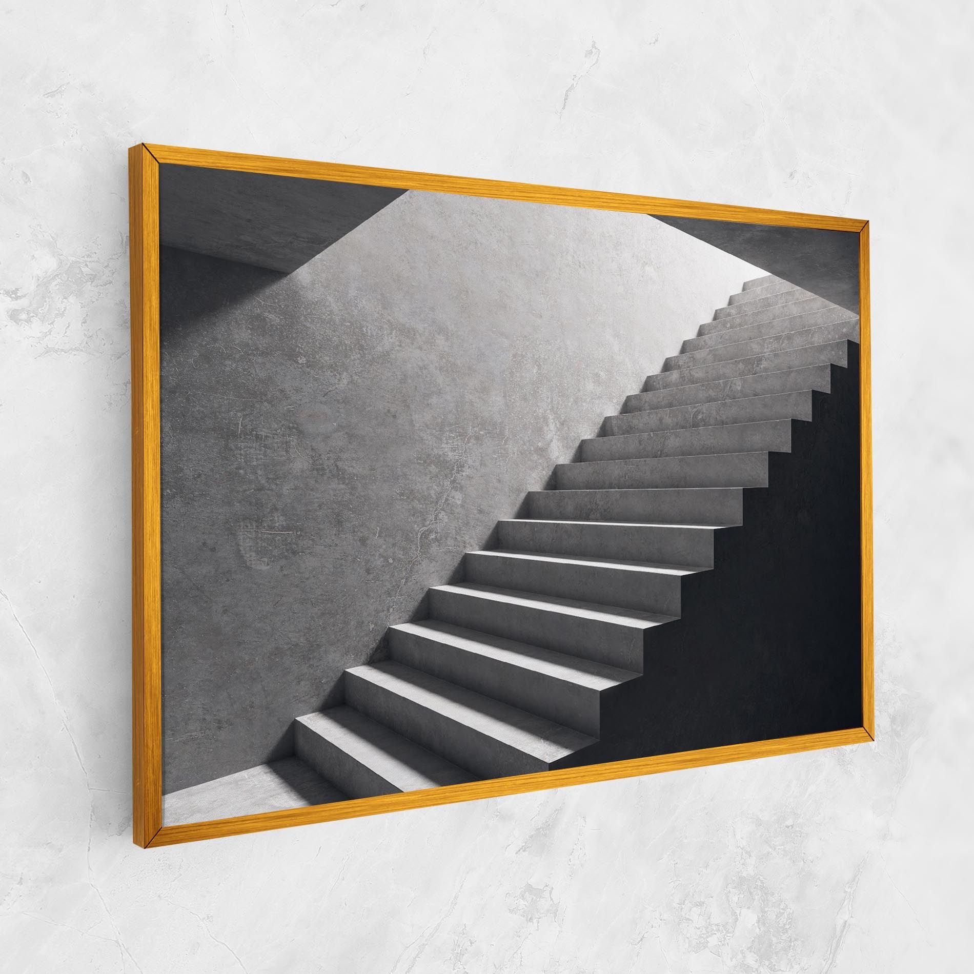 Concrete Stairs mockup 1