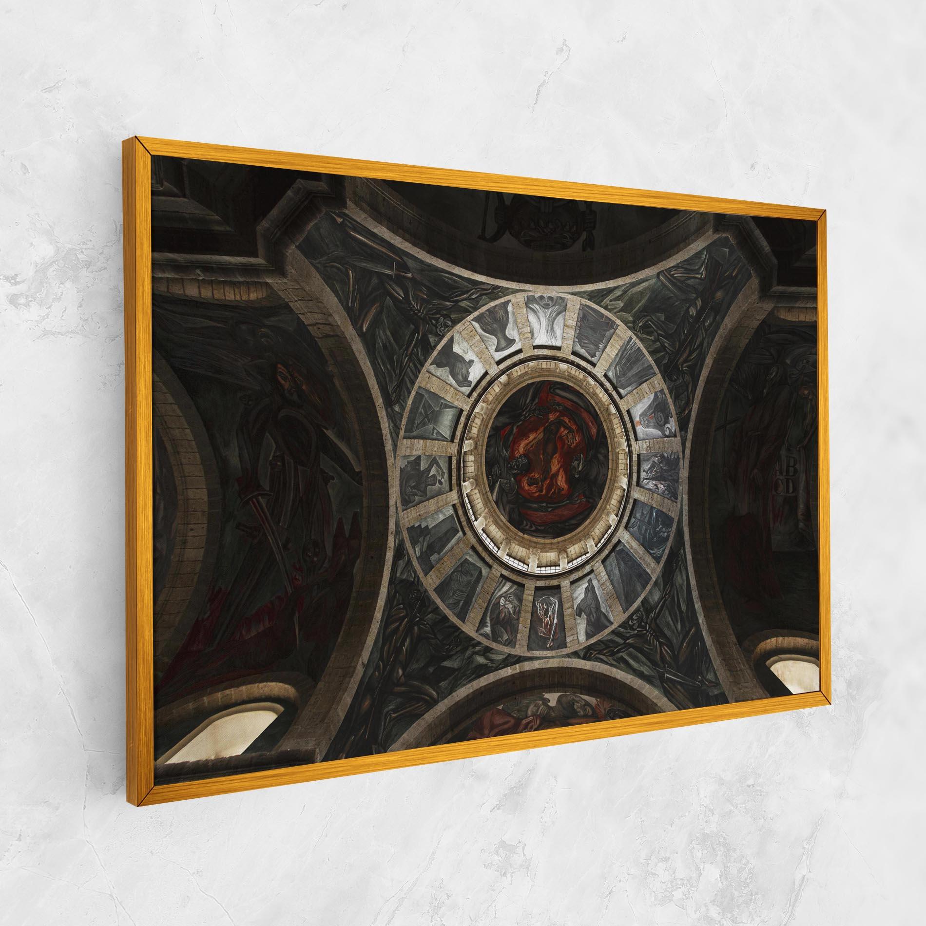 Tablou Canvas Mexico Architecture mockup 1