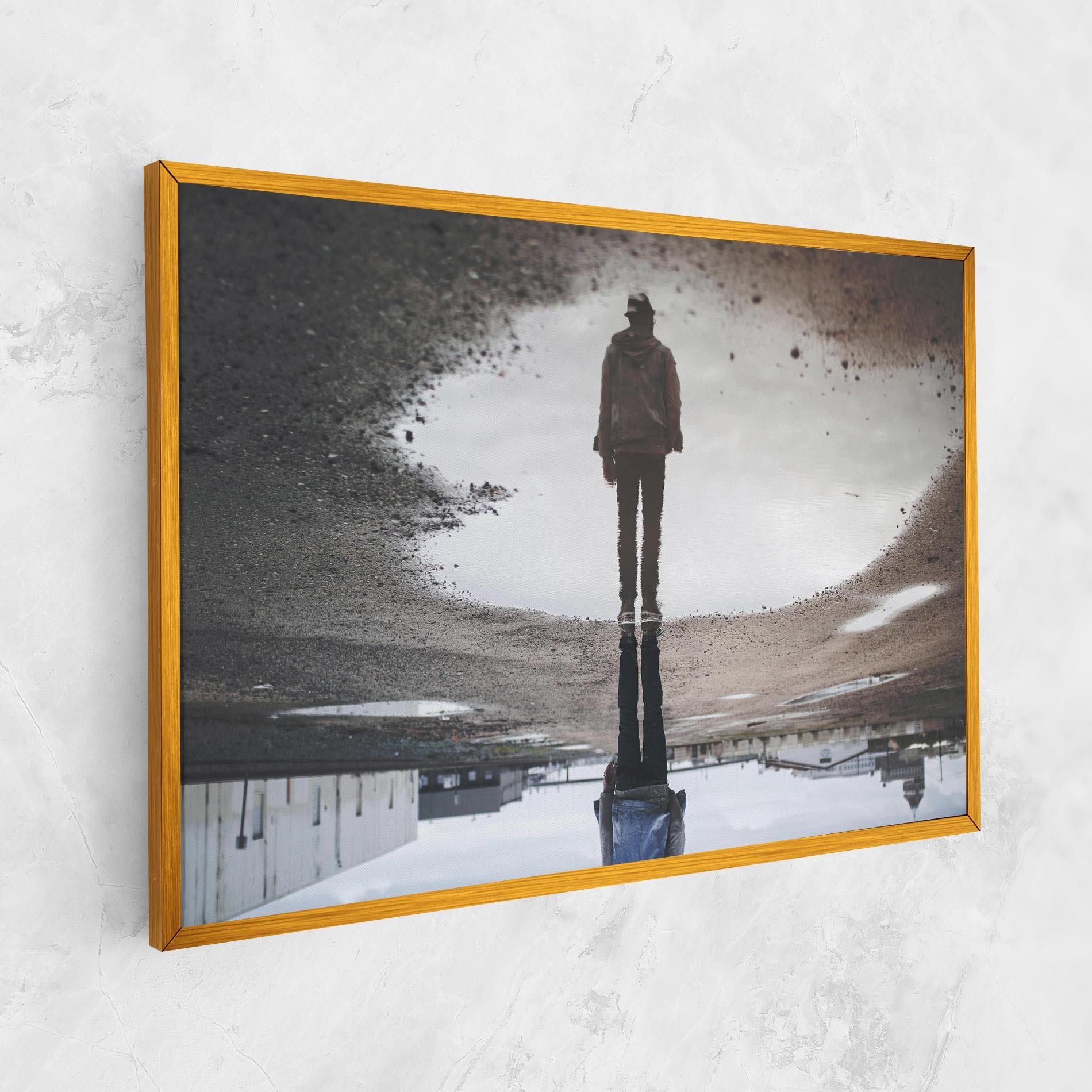 Tablou Canvas Water Refraction mockup 1