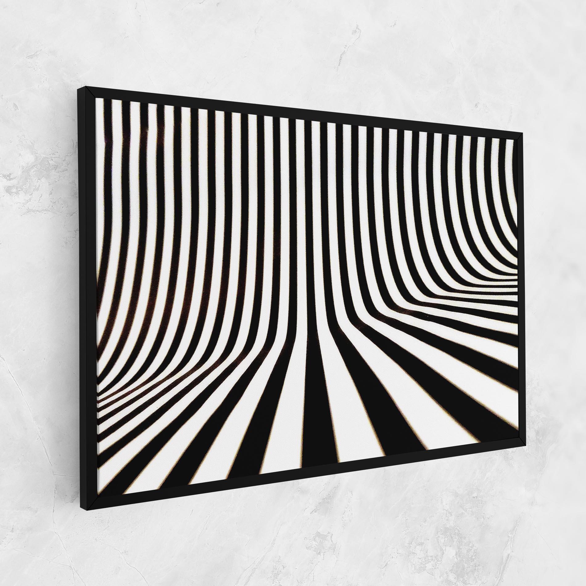 Tablou Canvas Black And White Illusion mockup 1