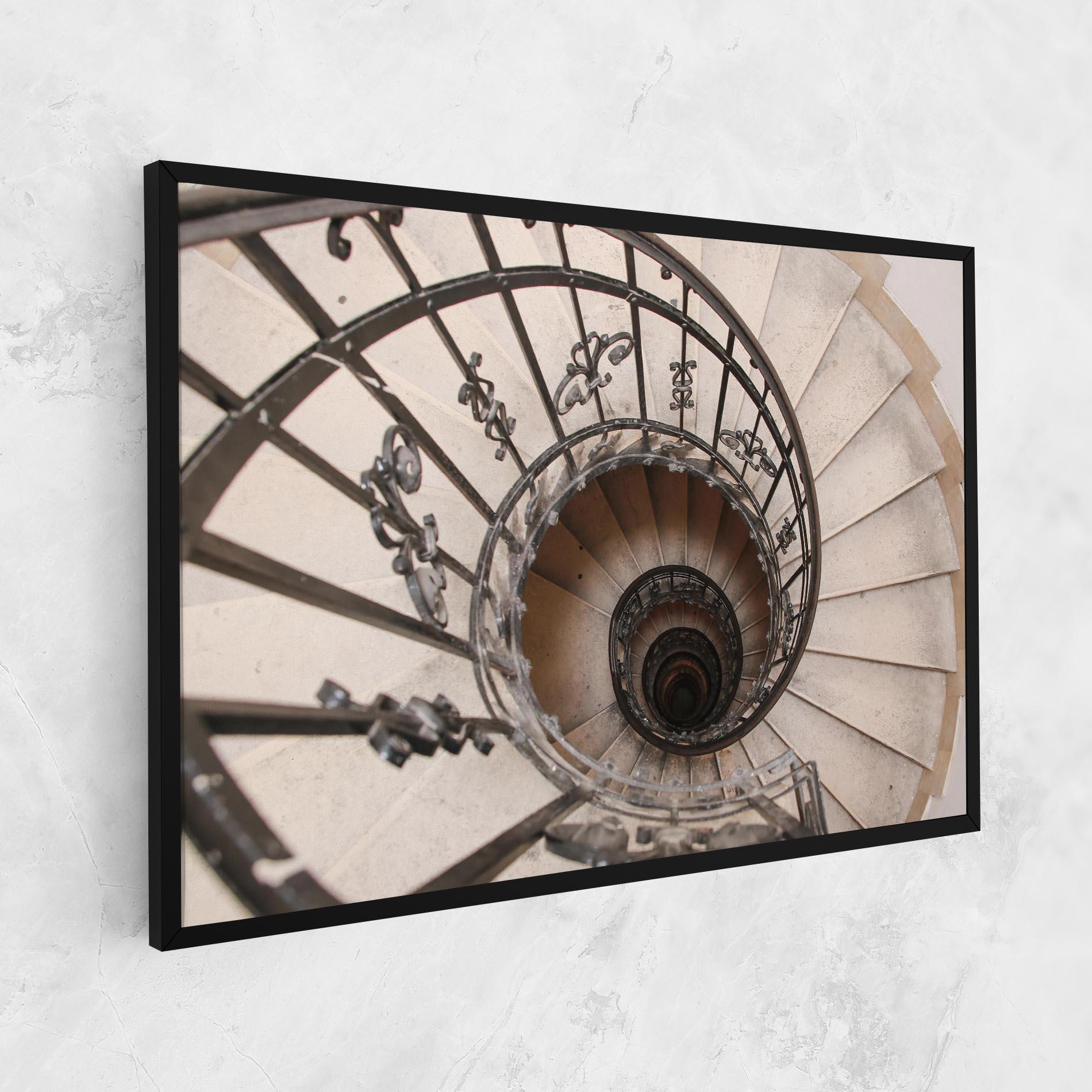 Tablou Canvas Old House Stairs mockup 1
