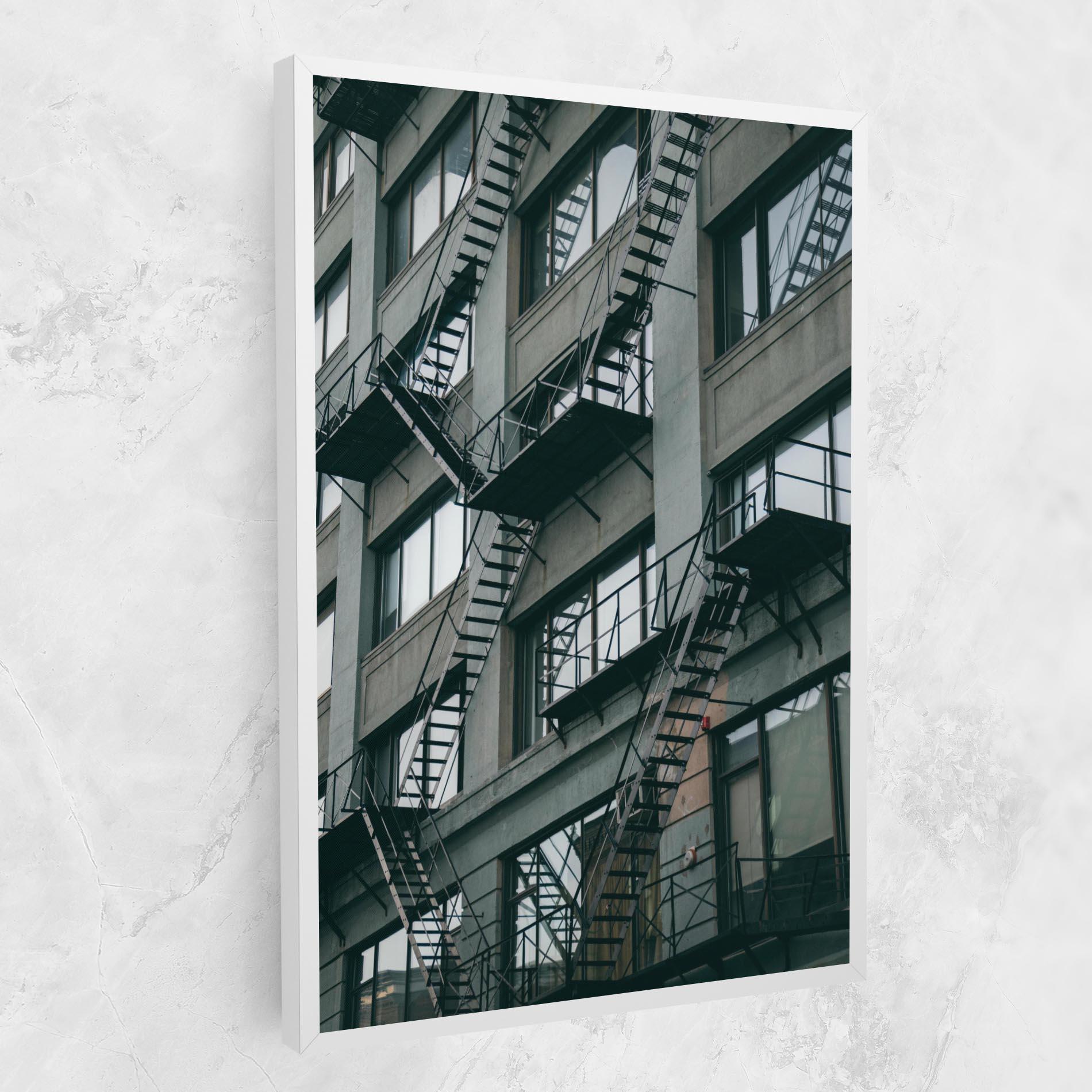 Tablou Canvas Building Stairs mockup 1