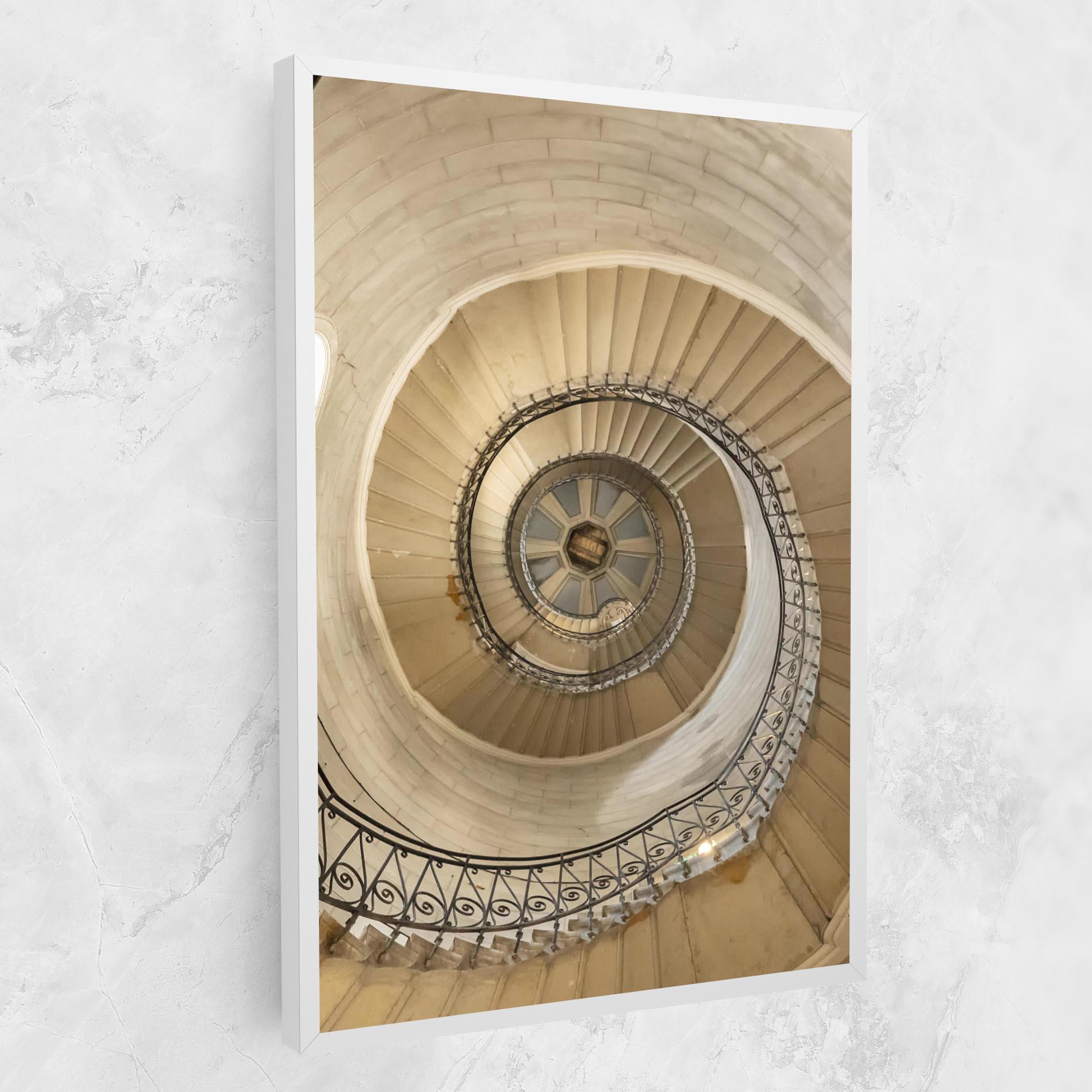 Tablou Canvas Cream Down Stairs mockup 1