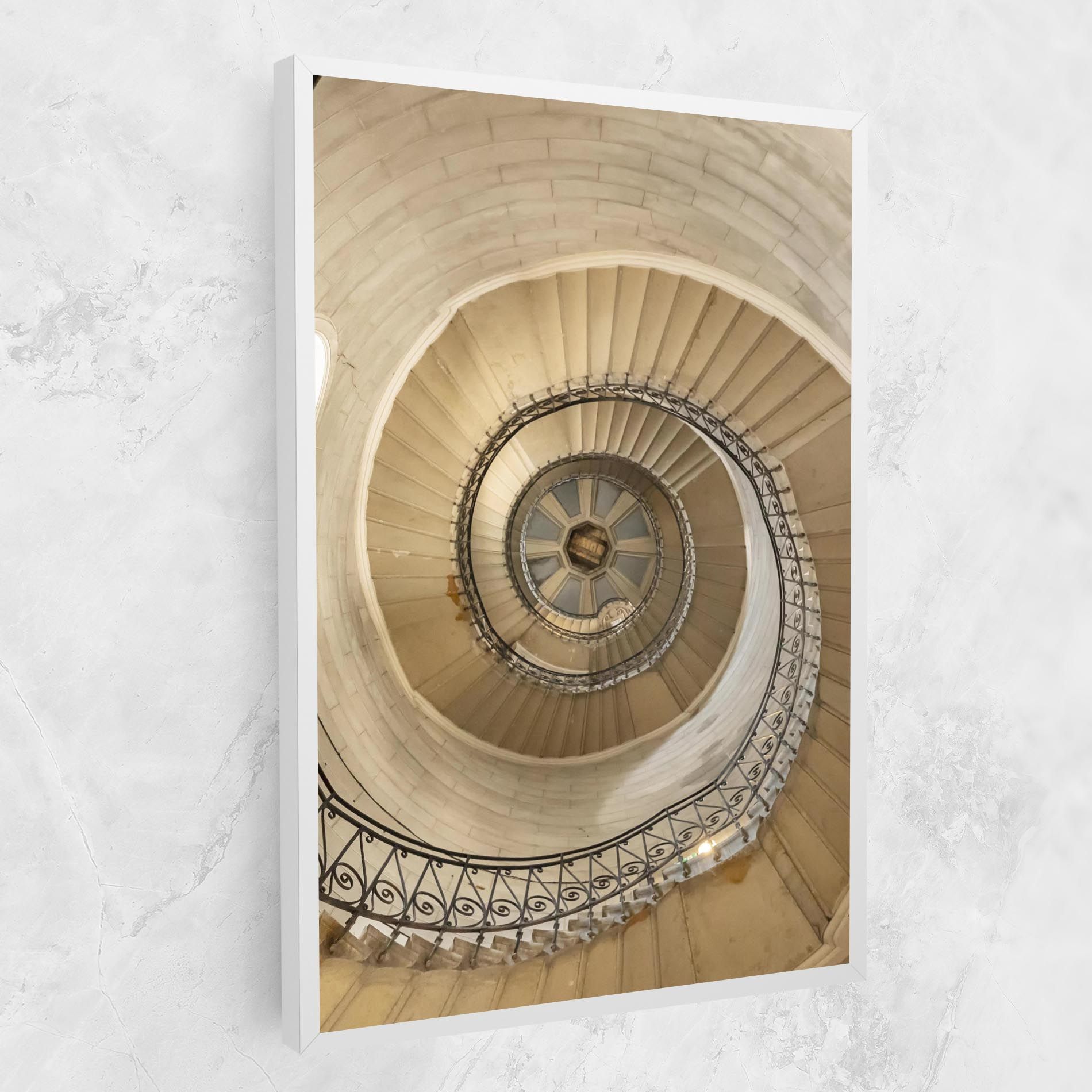 Cream Down Stairs mockup 1