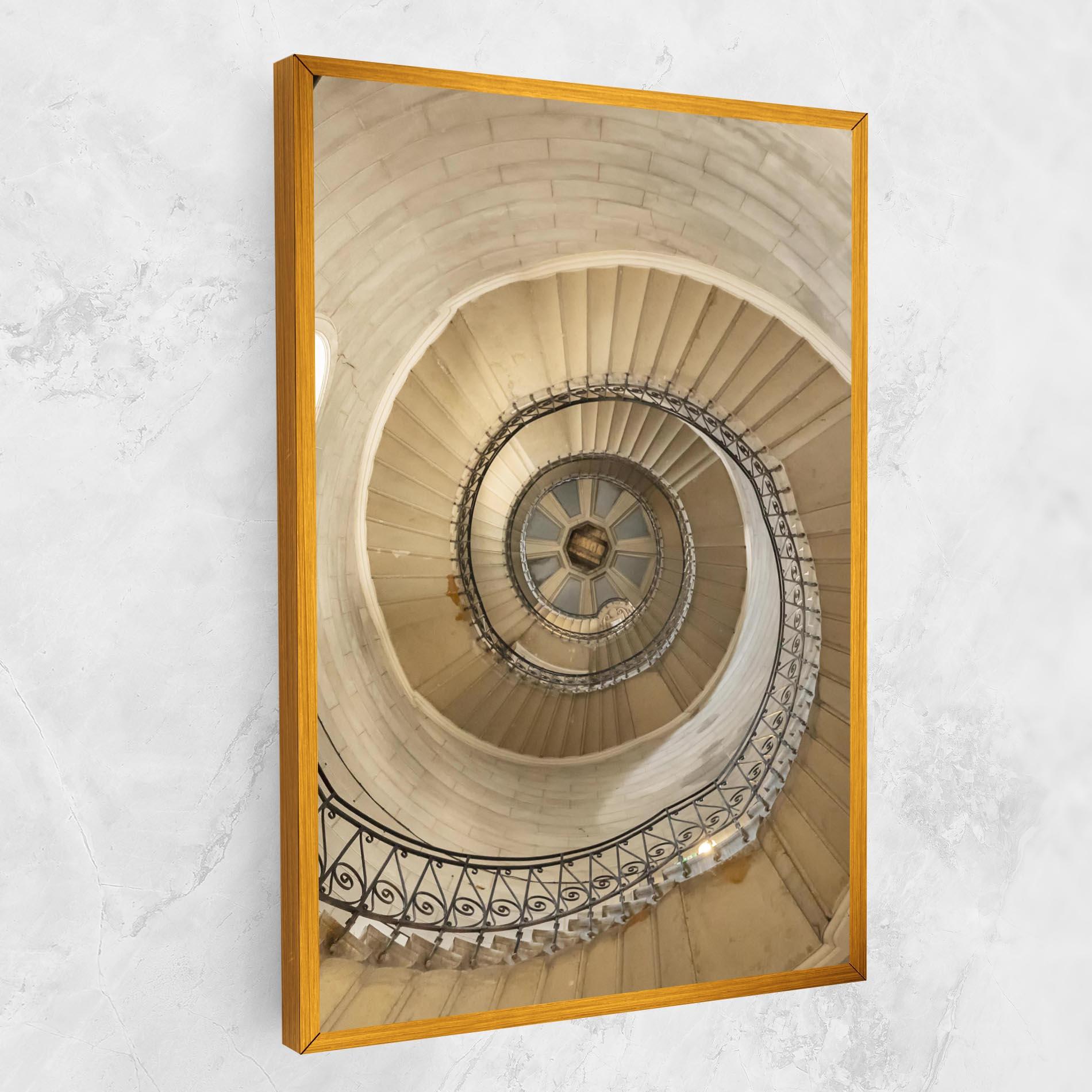 Tablou Canvas Cream Down Stairs mockup 1