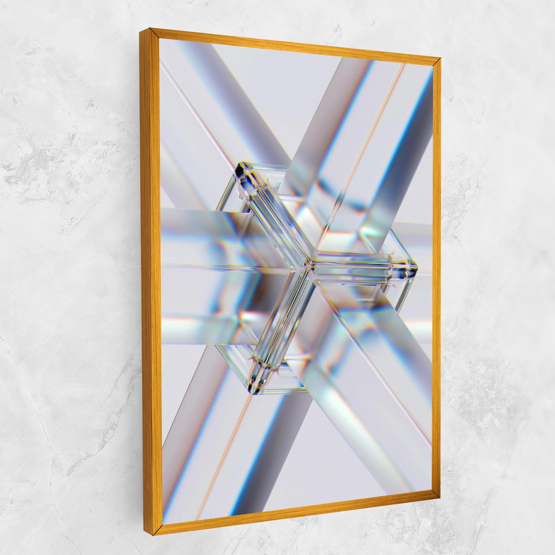 Tablou Canvas Glass Shape mockup 1