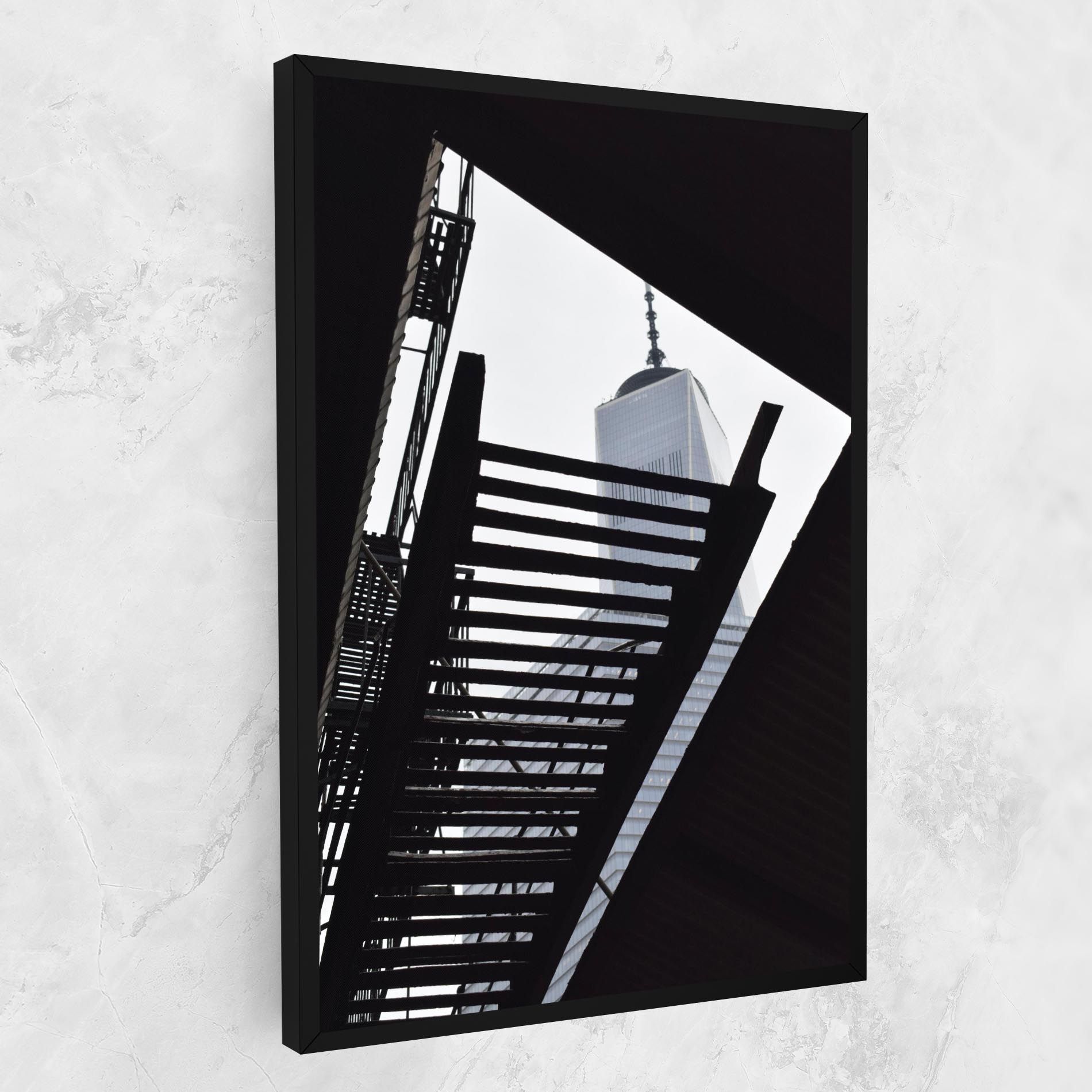 Black Stairs Floating mockup 1