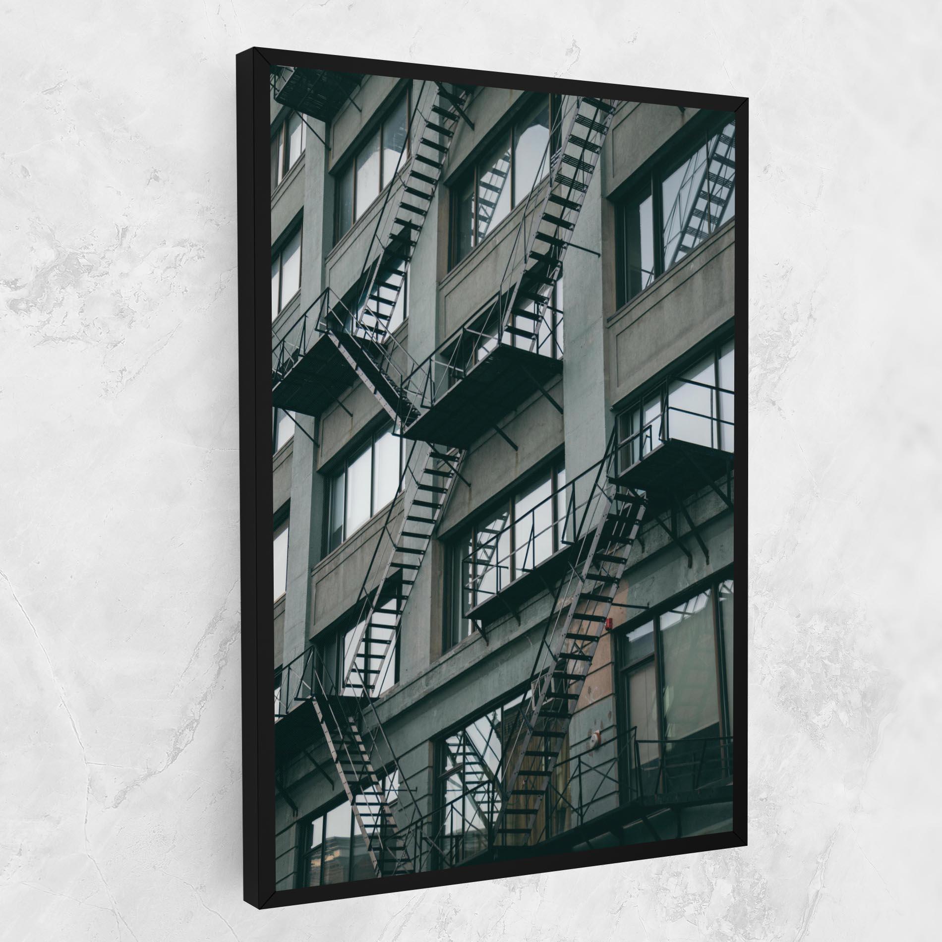 Tablou Canvas Building Stairs mockup 1