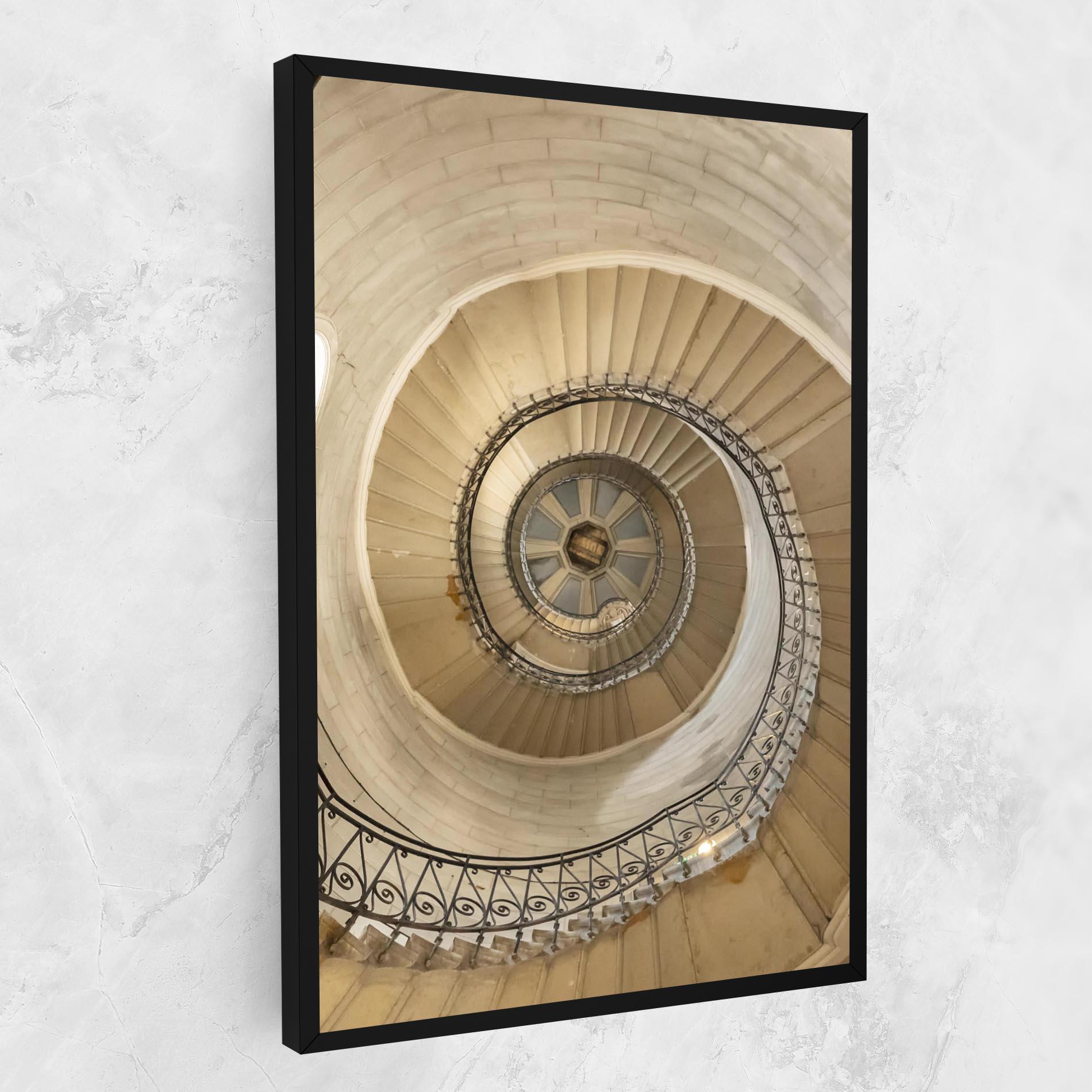 Tablou Canvas Cream Down Stairs mockup 1