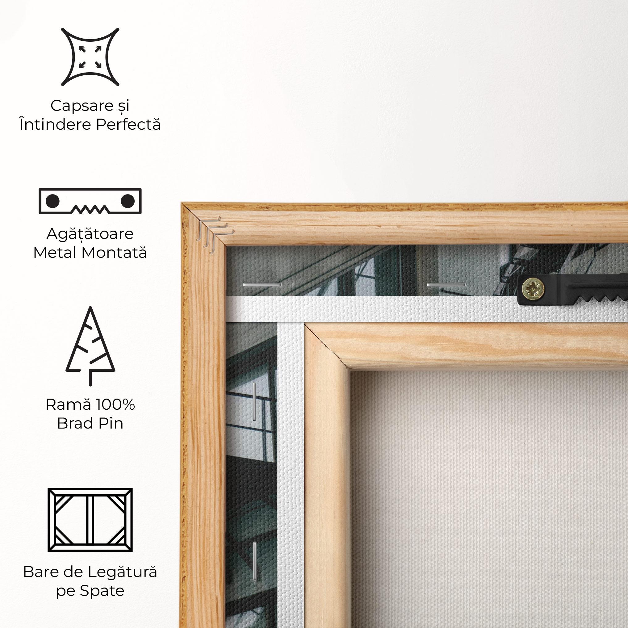 Tablou Canvas Building Stairs mockup 5