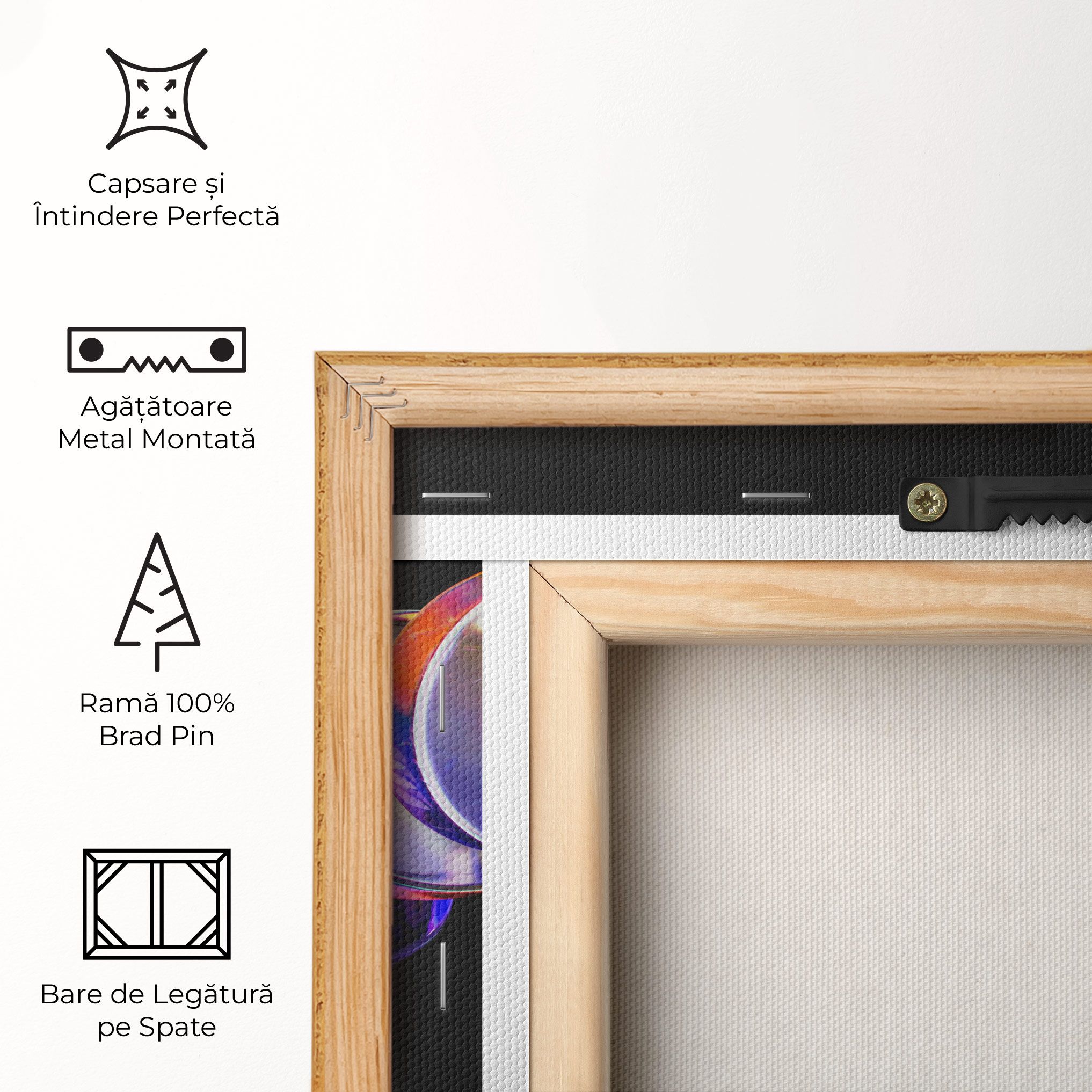 Circle Glass Floating mockup 5