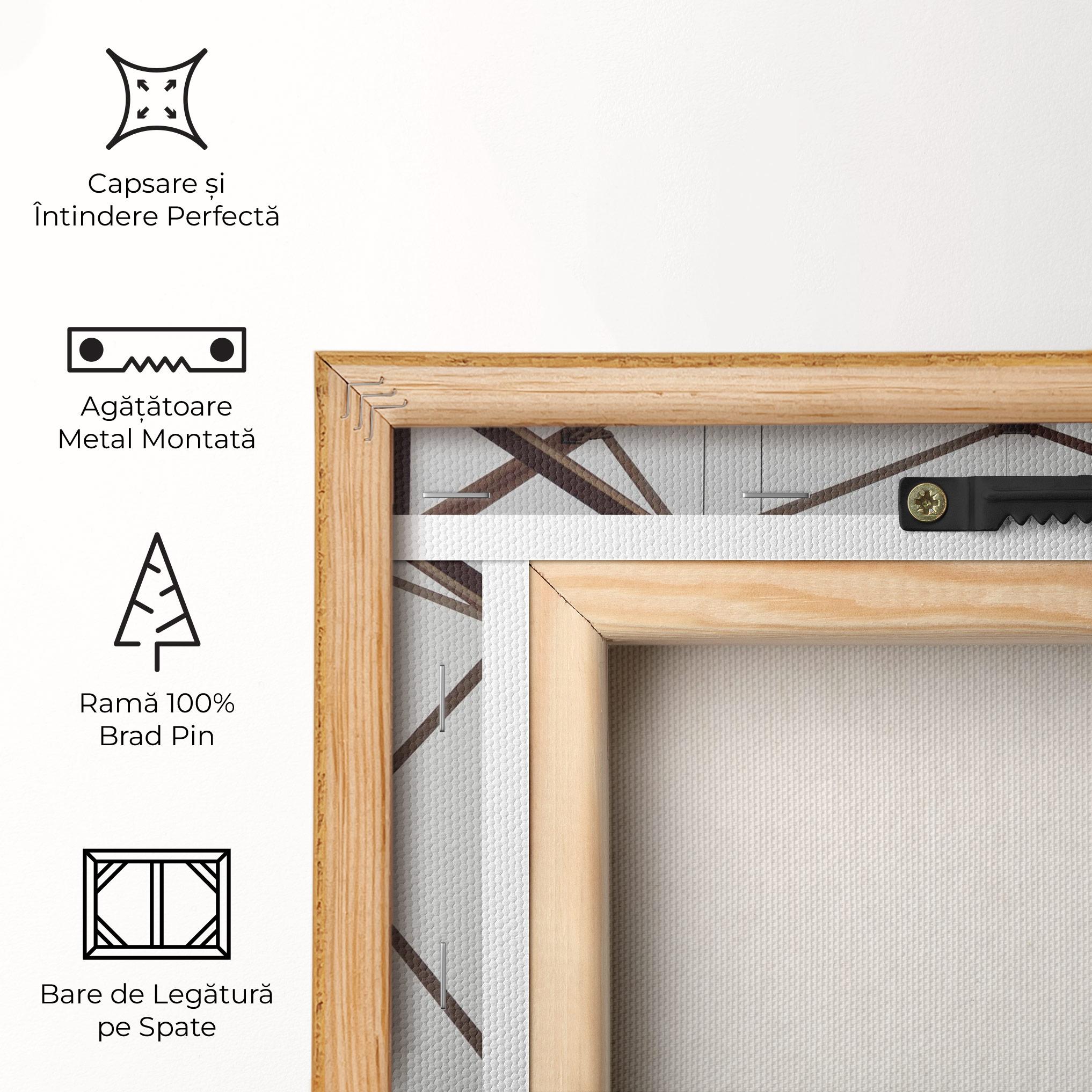 Tablou Canvas Geometric Pillar mockup 5