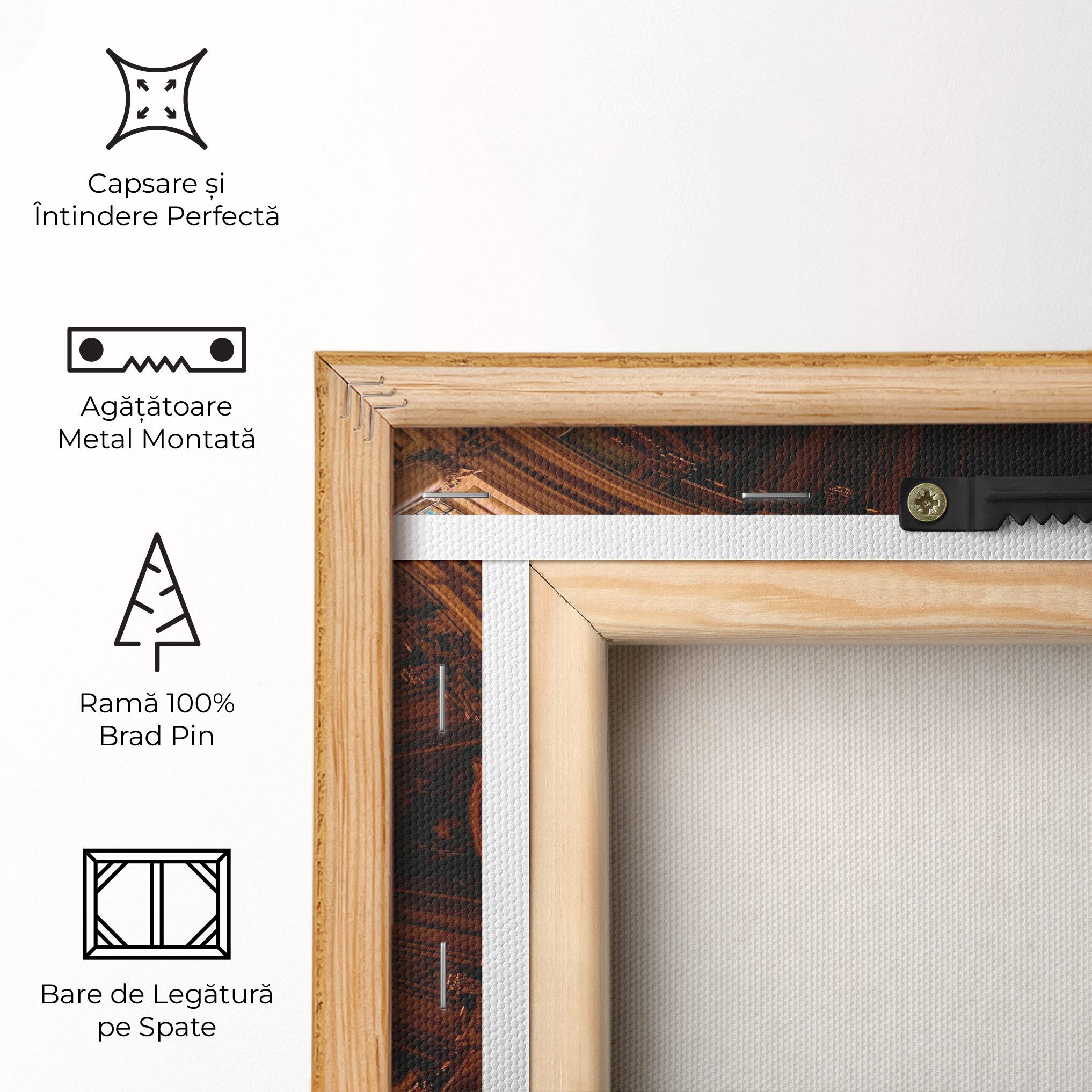 Tablou Canvas Painted Ceiling mockup 5